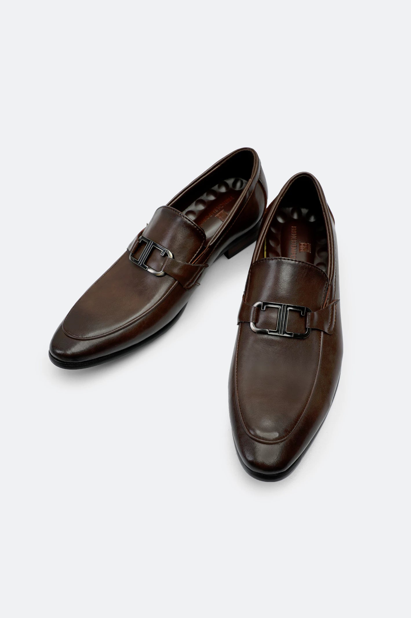 Coffee Men Formal Moccassins