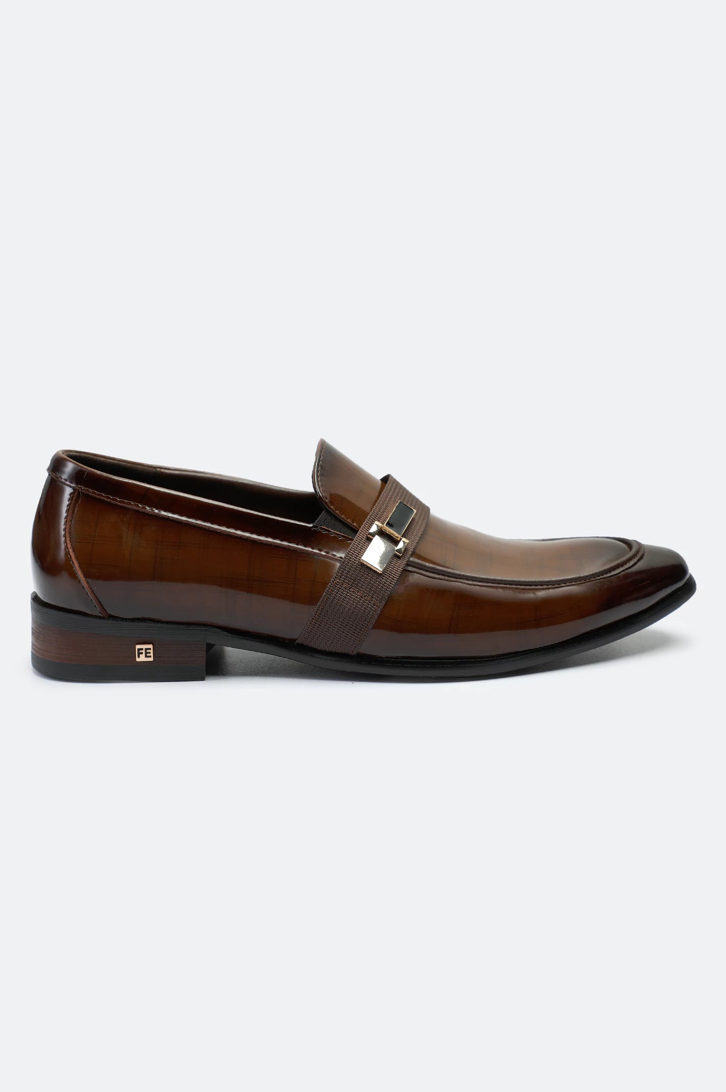 BROWN Men Formal Moccassins