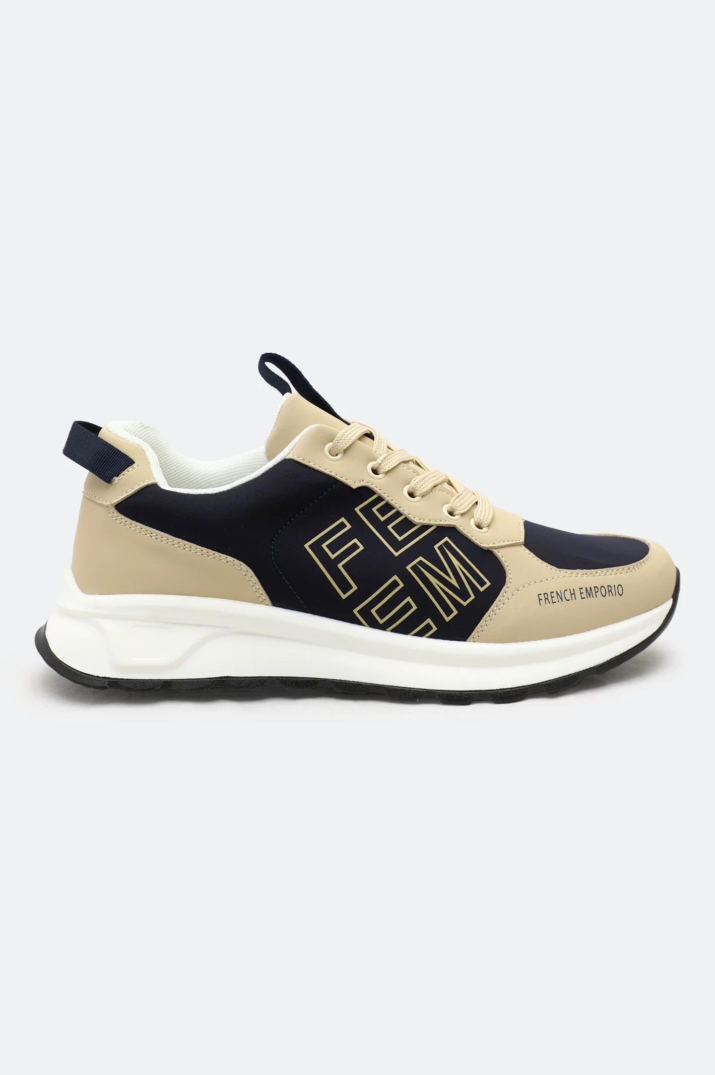 Beige Men Casual Sneaker
