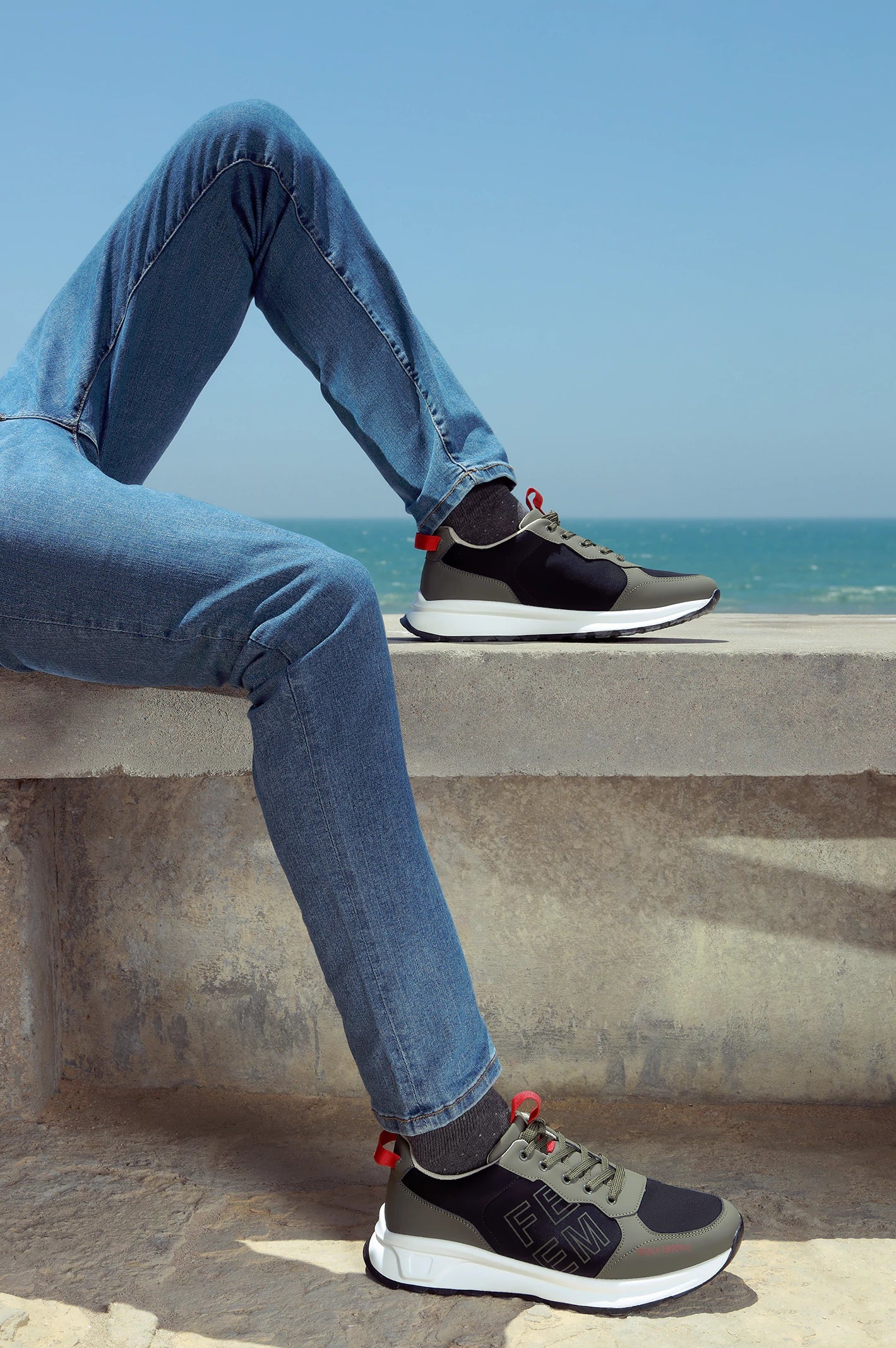 Khaki Men Casual Sneaker