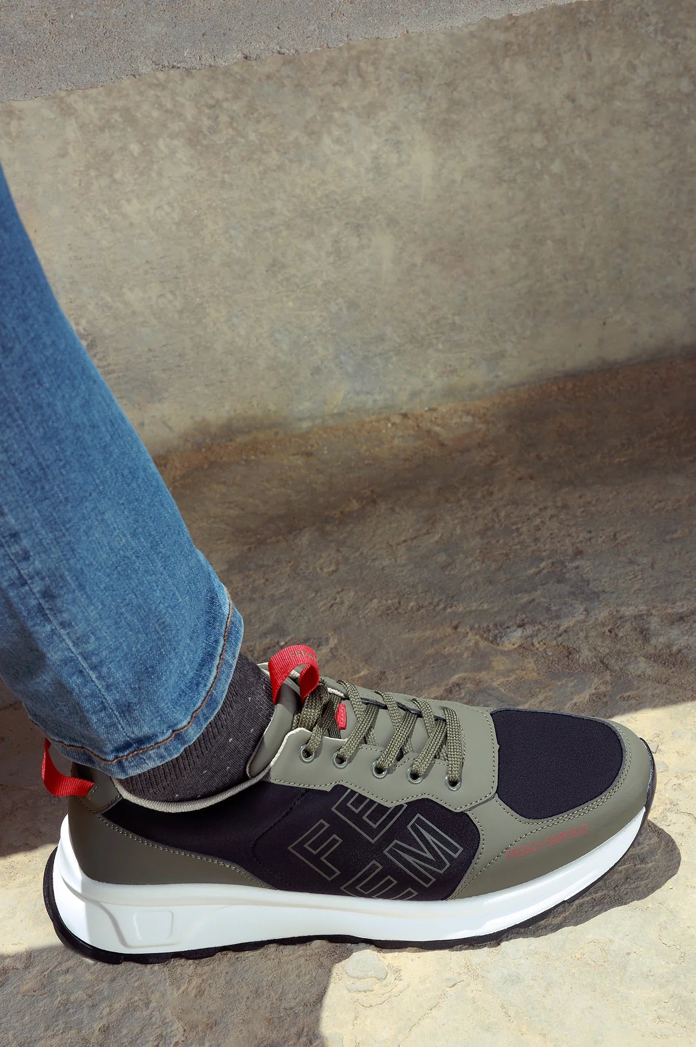 Khaki Men Casual Sneaker