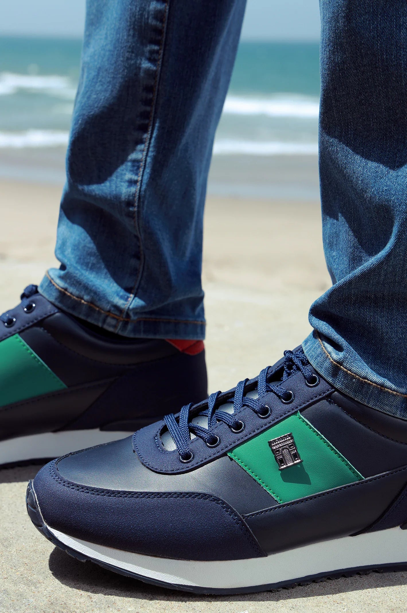 Navy Blue Men Casual Sneaker