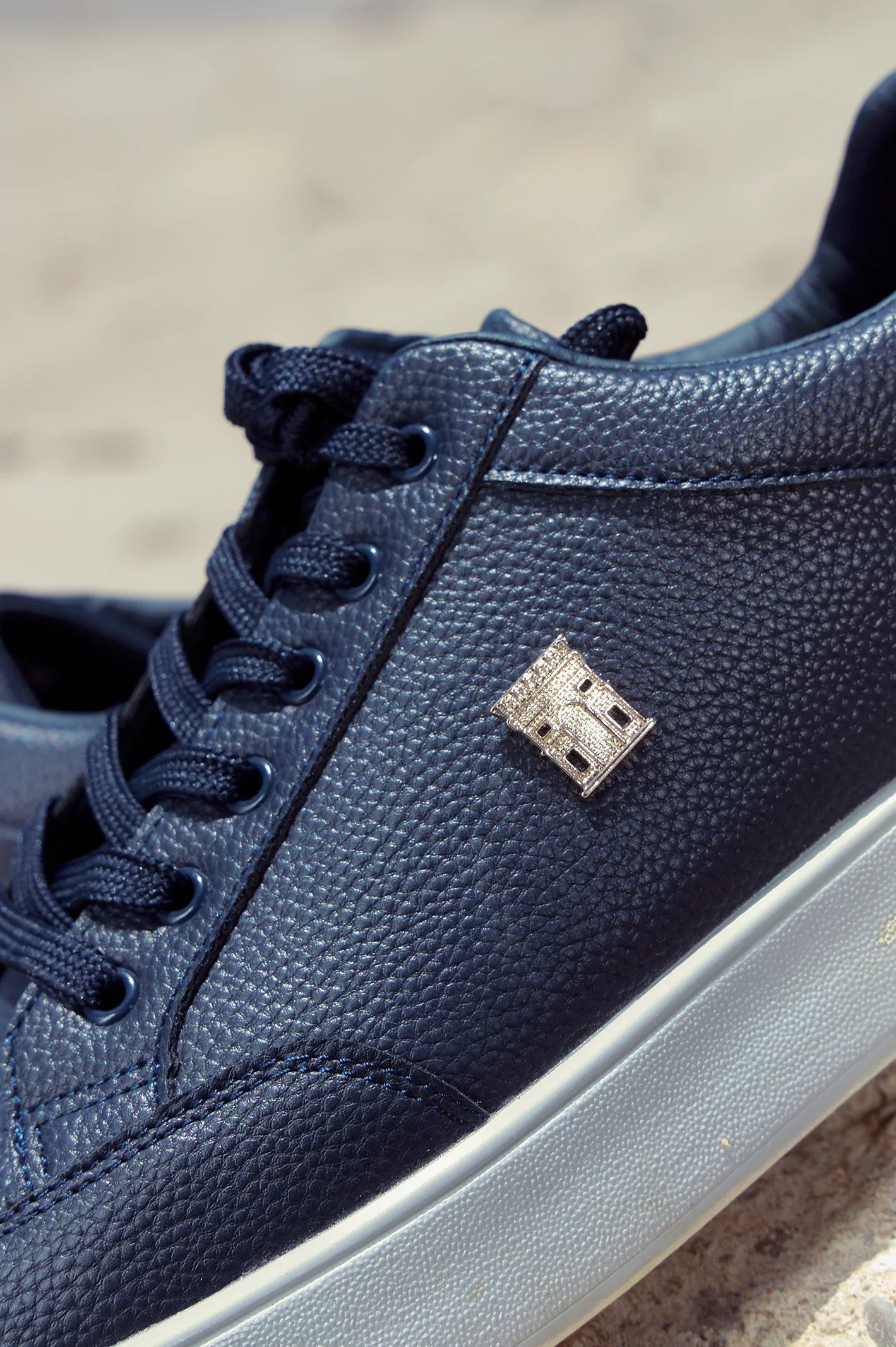 Navy Blue Men Casual Sneaker
