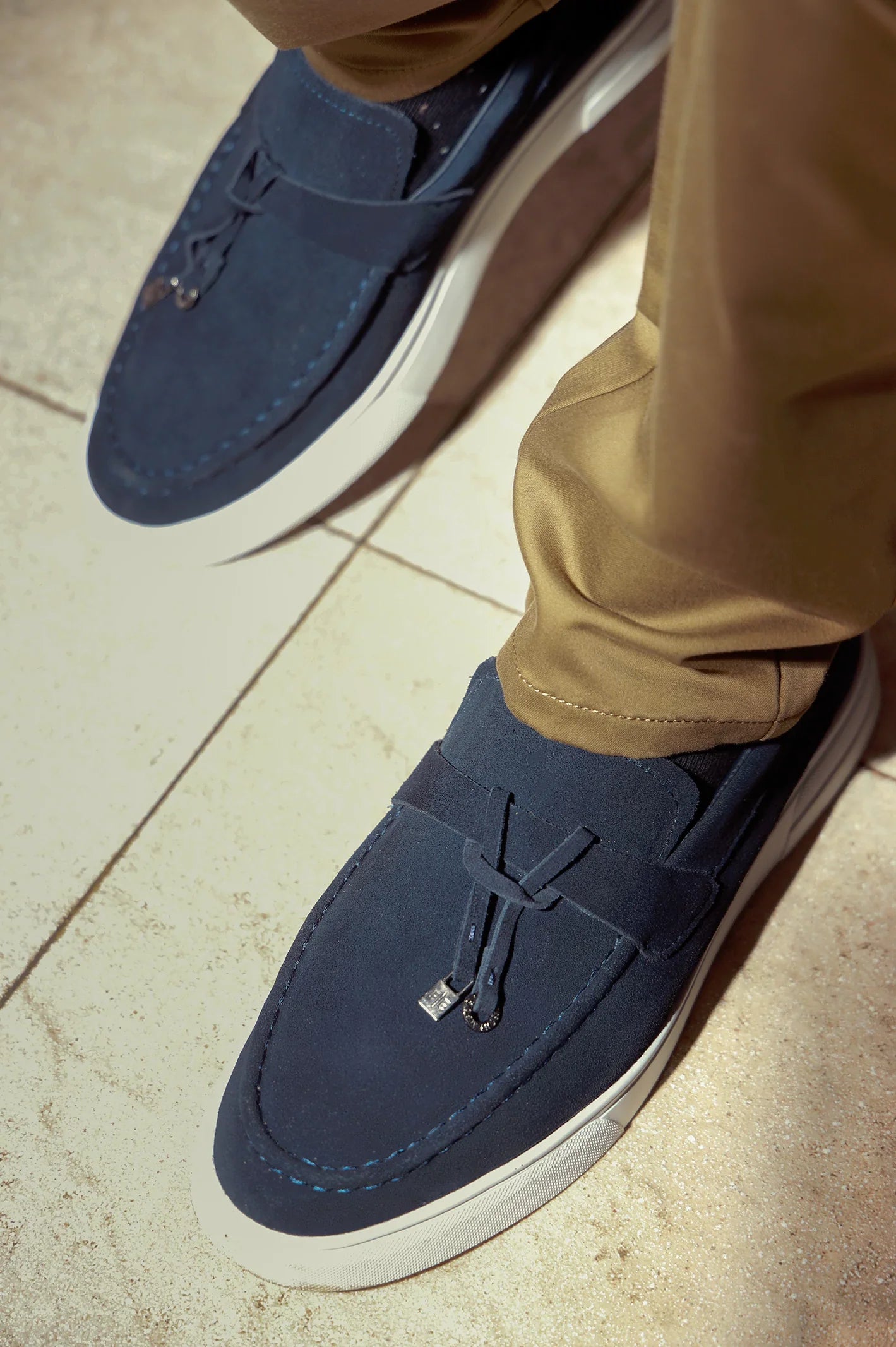 Navy Blue Men Casual Sneaker