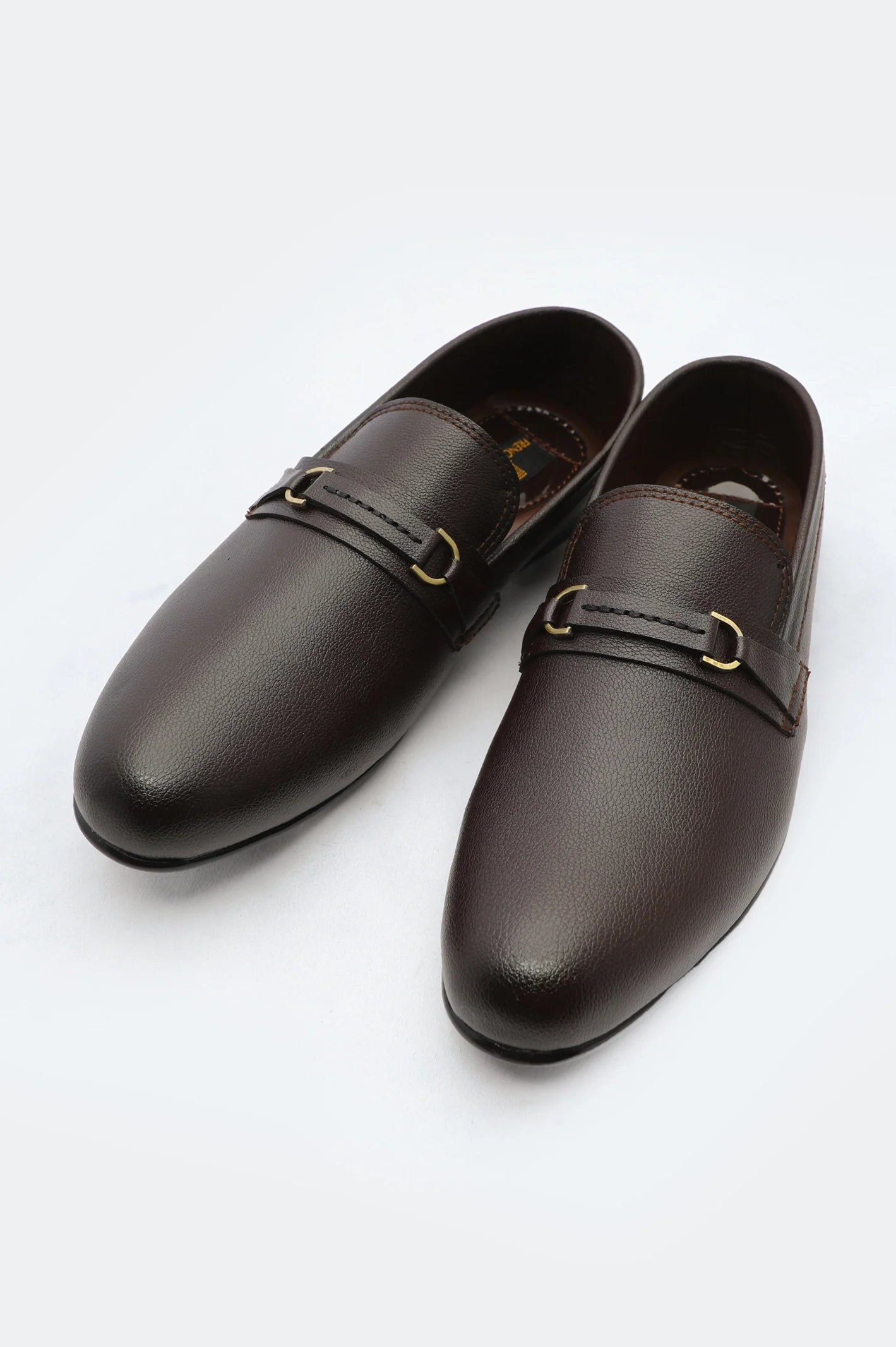 Coffee Formal Shoes For Men