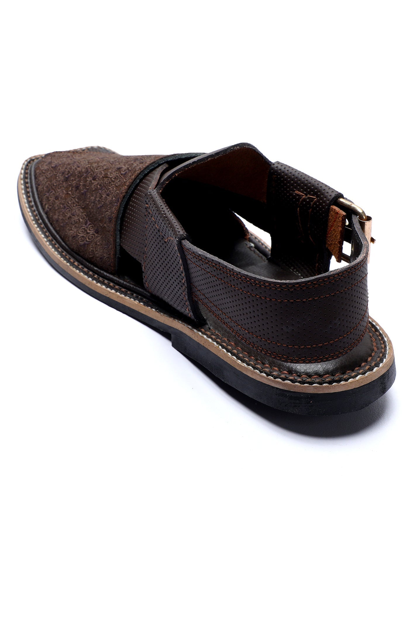 French Emporio Men's Sandal SKU: PSLD-0031-COFFEE - Diners