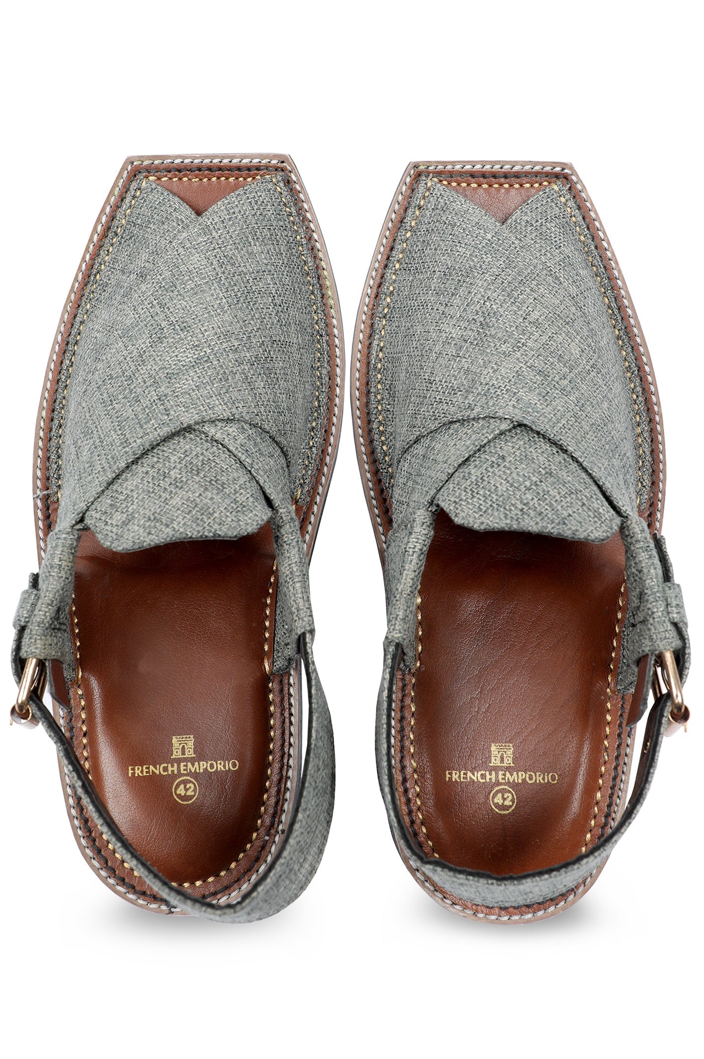 French Emporio Men Sandals SKU: PSLD-0039-GREY - Diners