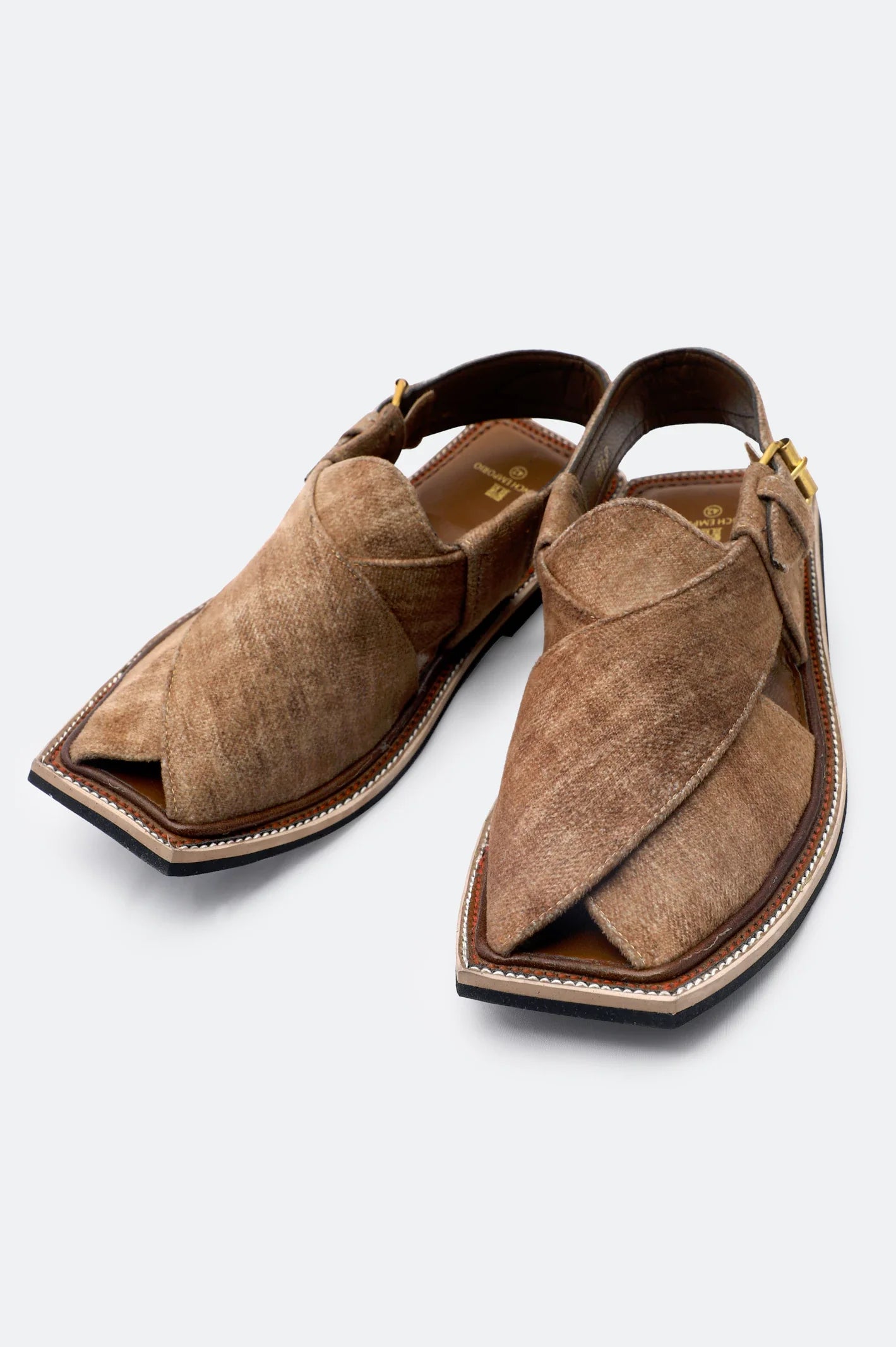 Tan French Emporio Sandal From French Emporio By Diners