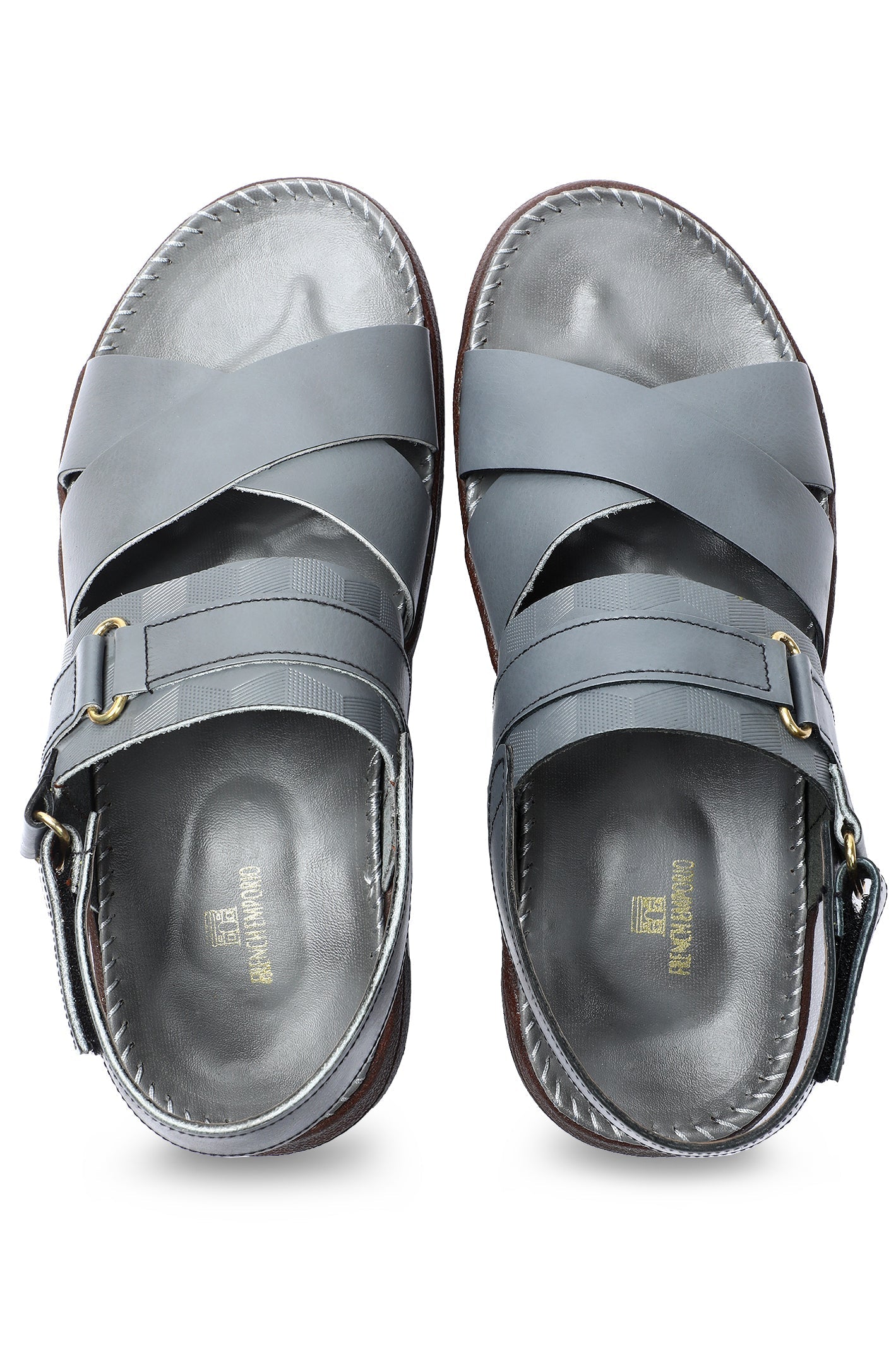 French Emporio Men's Sandal SKU: SLD-0040-GREY - Diners