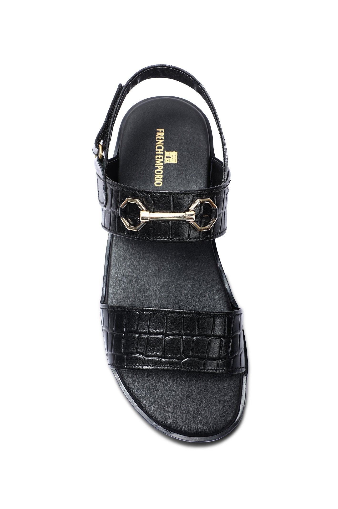 French Emporio Men's Sandal SKU: SLD-0045-BLACK - Diners
