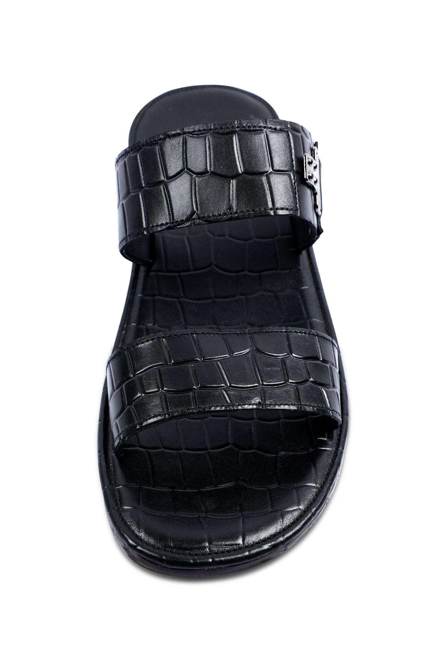 Slippers For Men in Black SKU: SLP-0063-BLACK - Diners