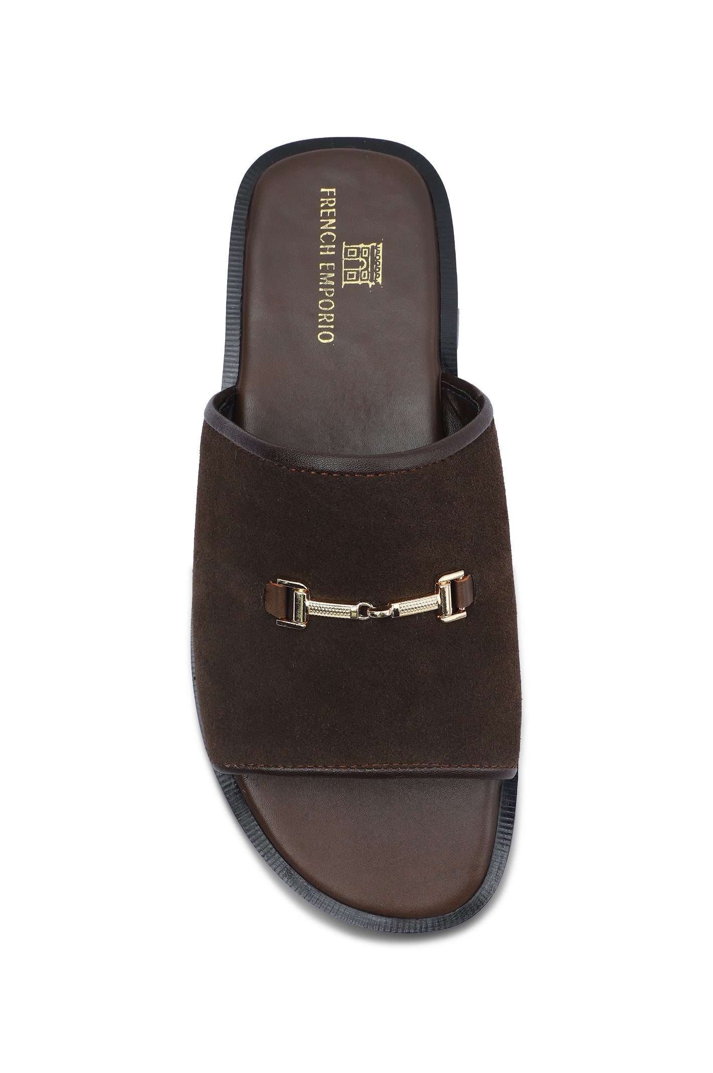 Slippers For Men SKU: SLP-0068-COFFEE - Diners