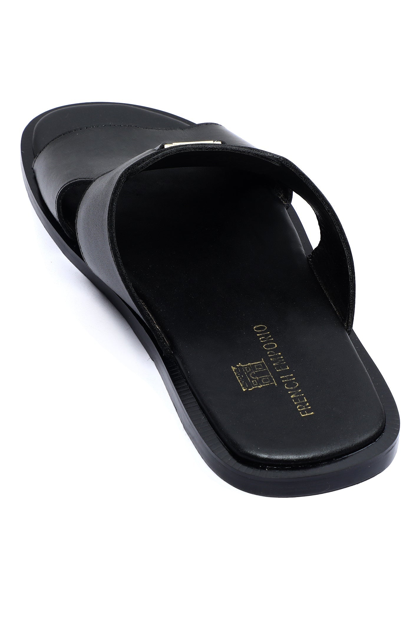 Slippers For Men SKU: SLP-0072-BLACK - Diners