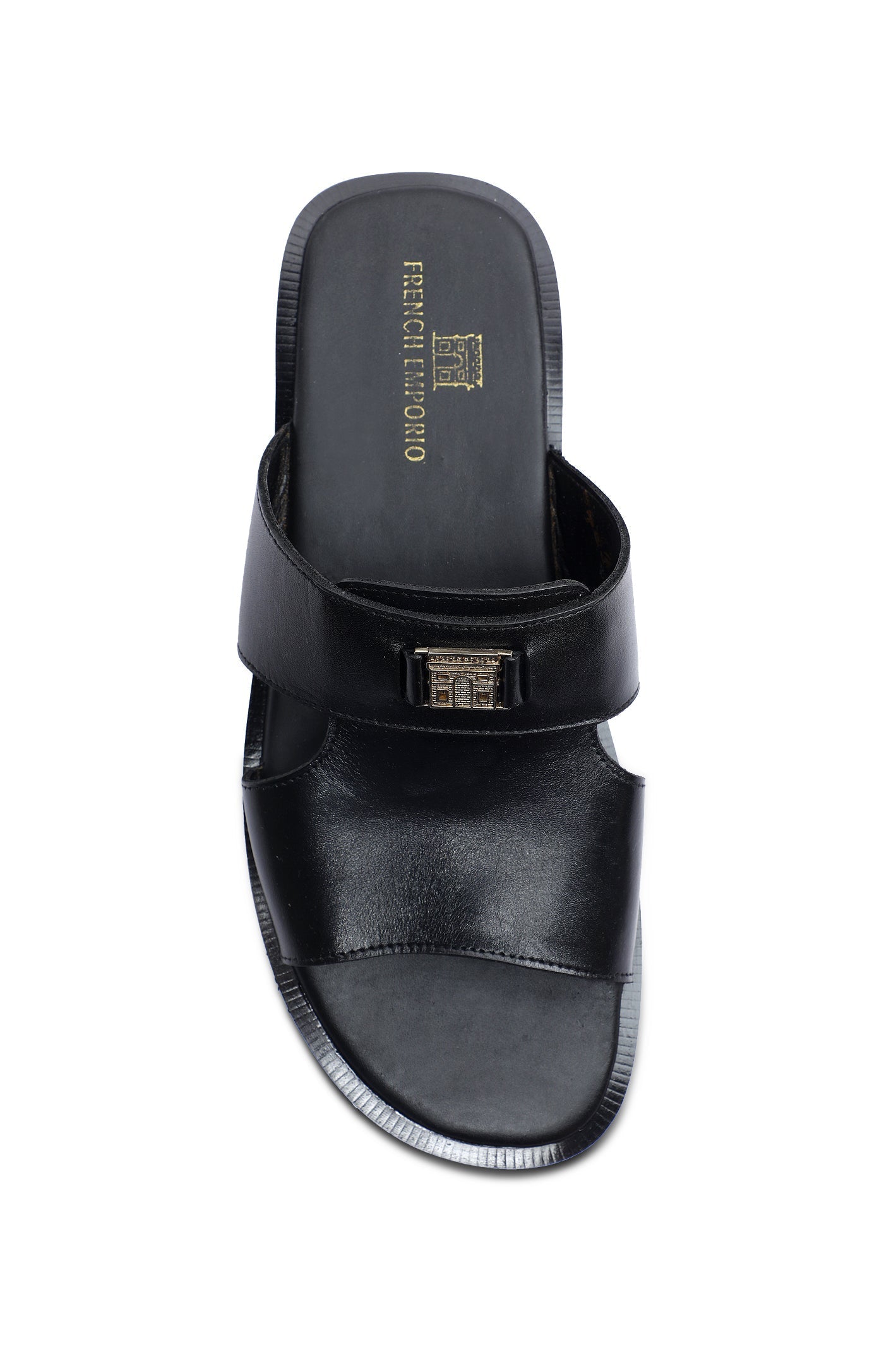 Slippers For Men SKU: SLP-0072-BLACK - Diners