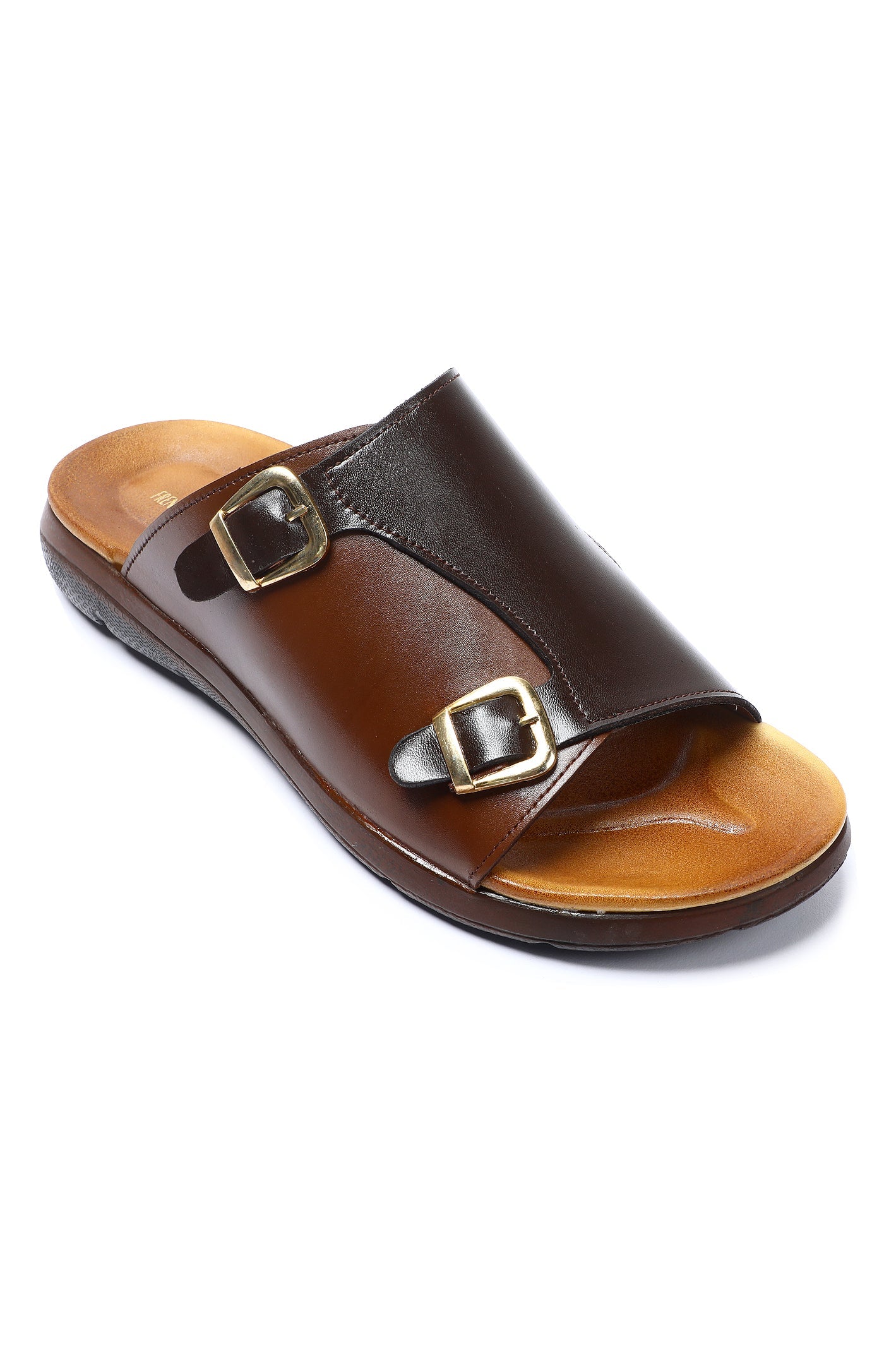 Slippers For Men SKU: SLP-0074-BROWN - Diners