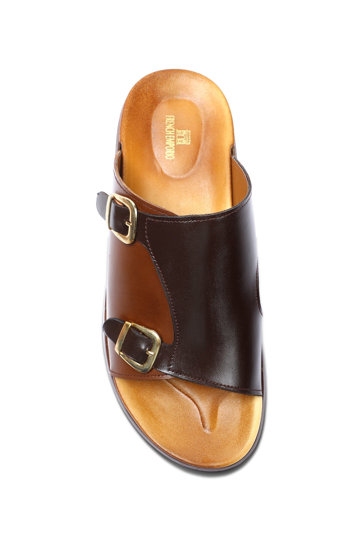 Slippers For Men SKU: SLP-0074-BROWN - Diners