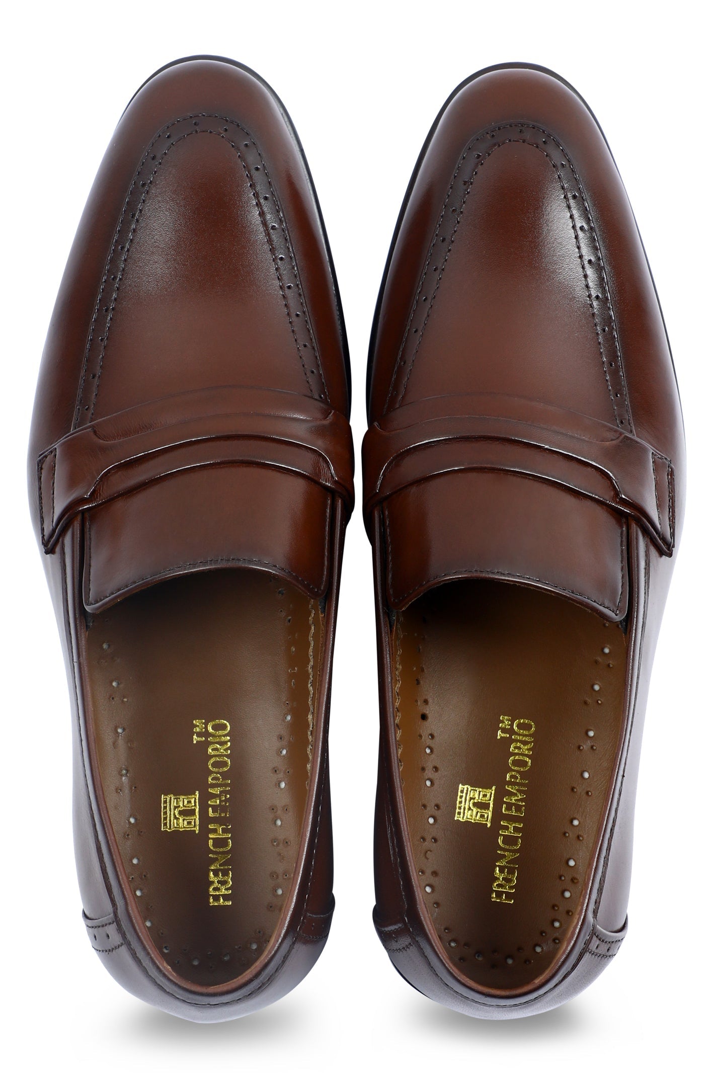 Formal Shoes For Men in Brown SKU: SMF-0182-BROWN - Diners
