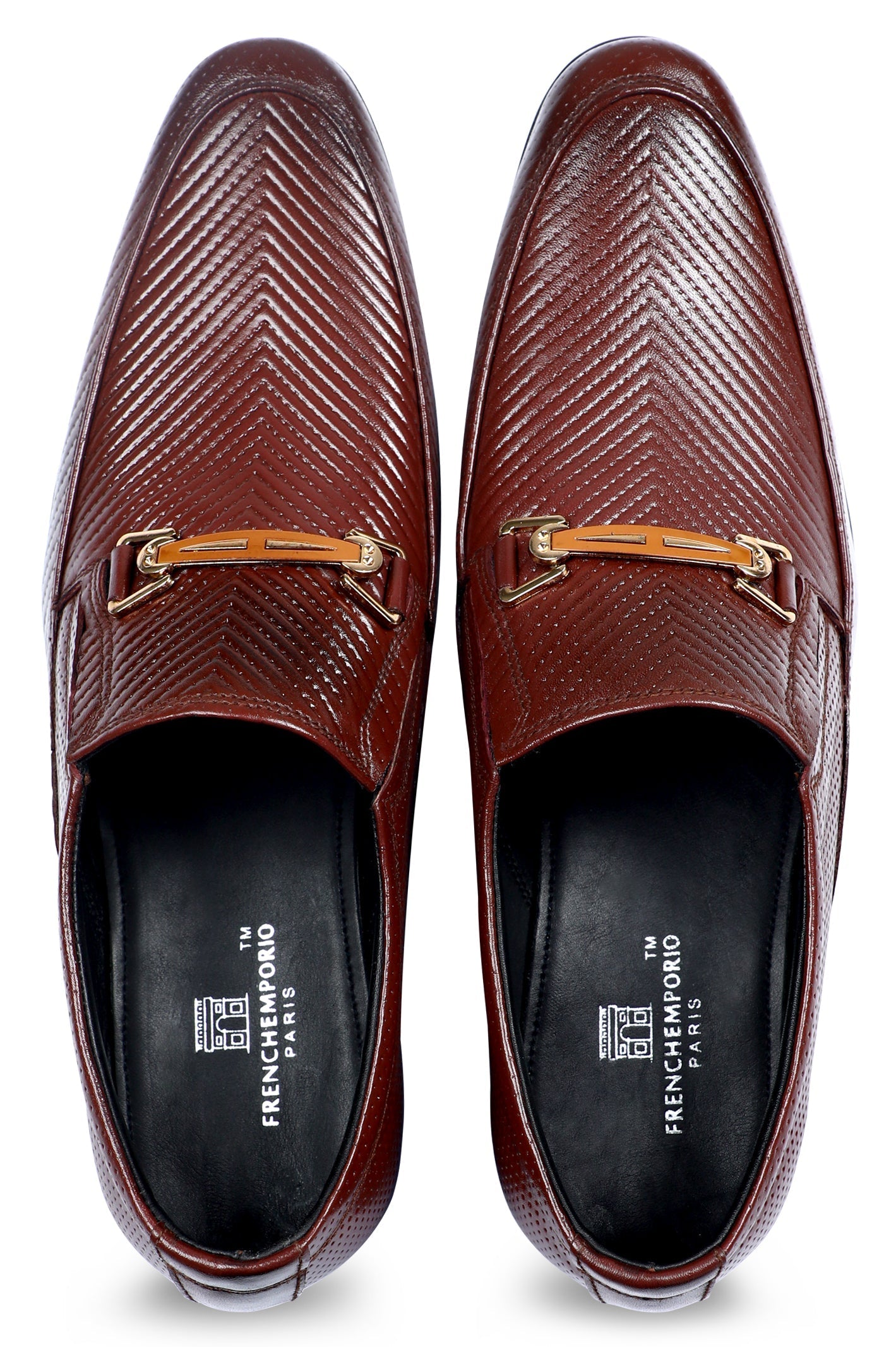Formal Shoes For Men in Brown SKU: SMF-0188-BROWN - Diners