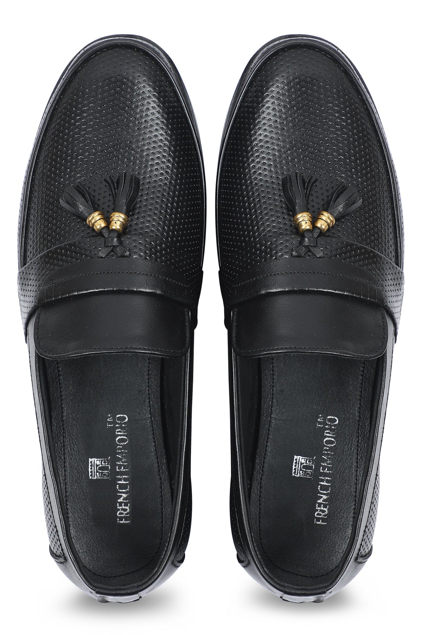Formal Shoes For Men in Black SKU: SMF-0209-BLACK - Diners