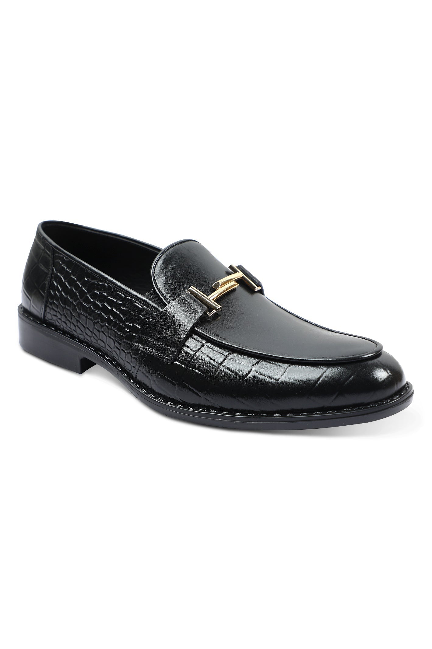 Formal Shoes For Men in Black SKU: SMF-0243-BLACK - Diners