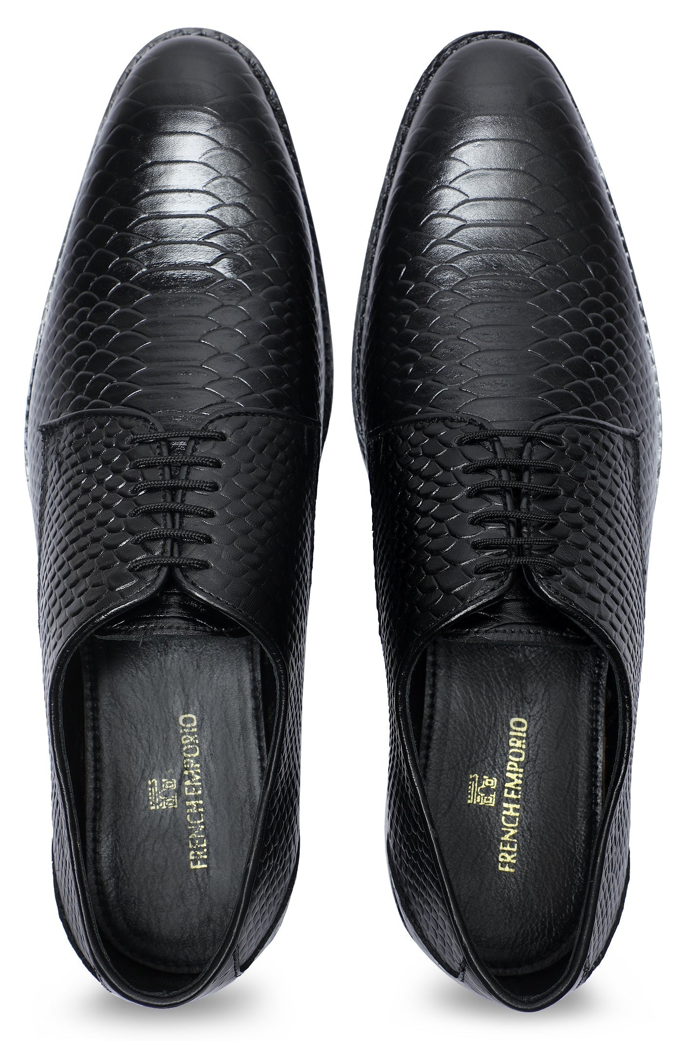 Formal Shoes For Men SKU: SMF-0252-BLACK - Diners
