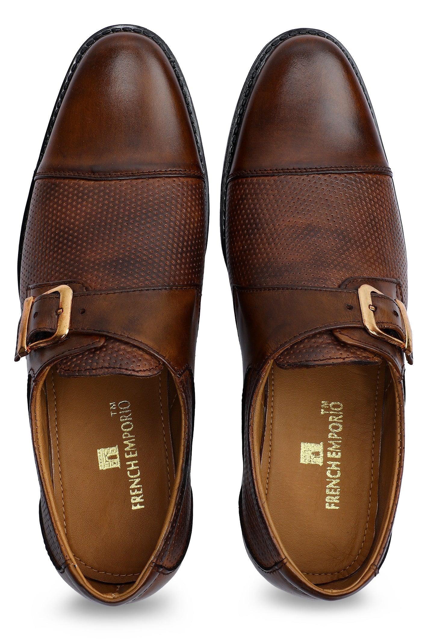 Formal Shoes For Men SKU: SMF-0253-BROWN - Diners