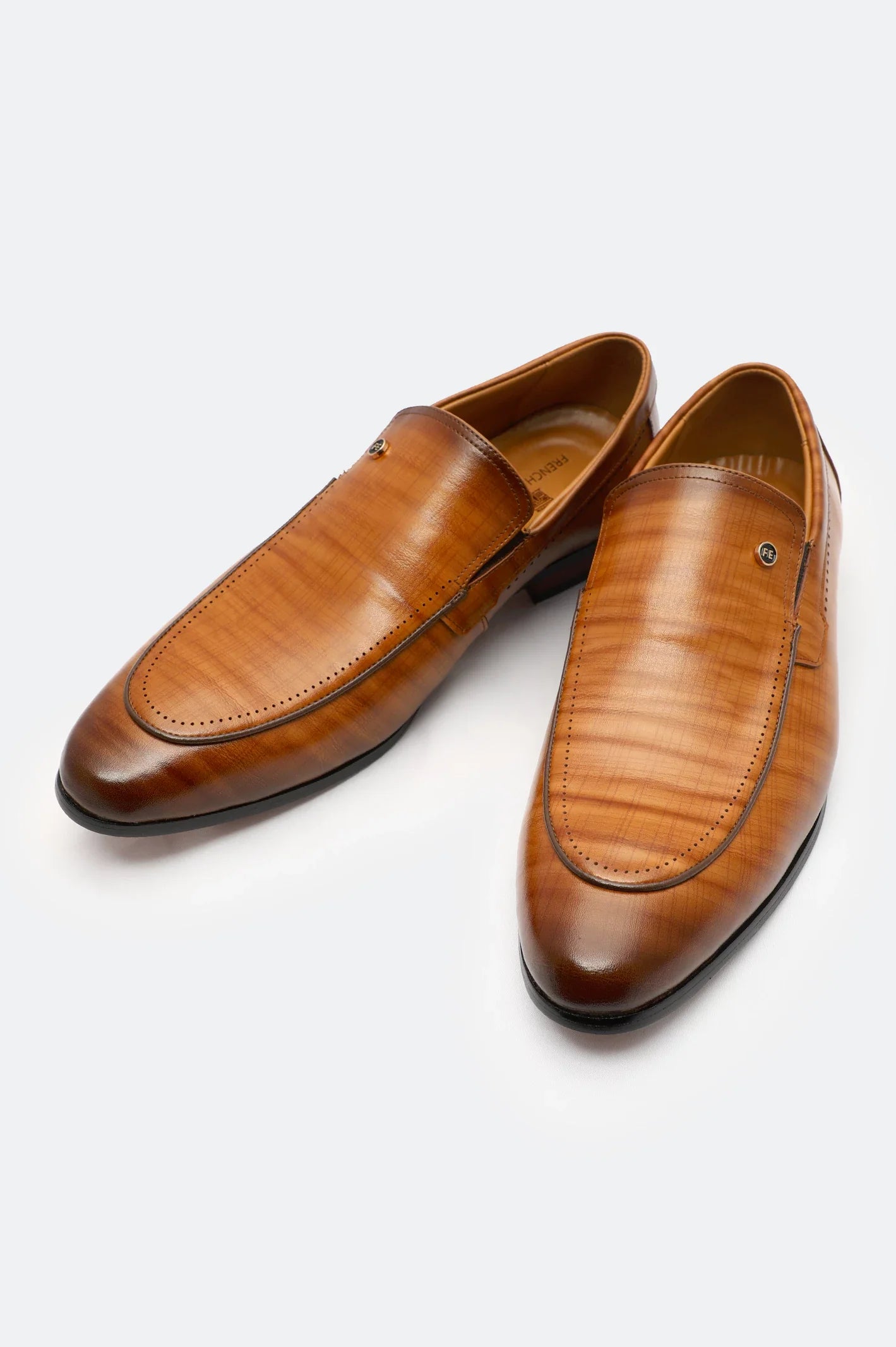Brown Formal Mocassins Shoes Premium Shoes From French Emporio By Diners