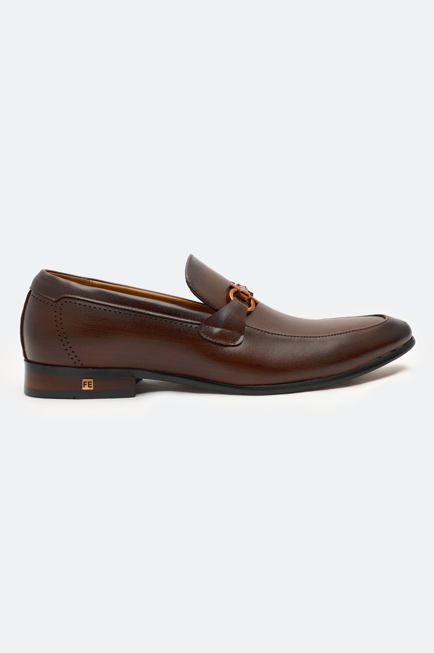 Brown Formal Mocassins Shoes Premium Shoes From French Emporio By Diners