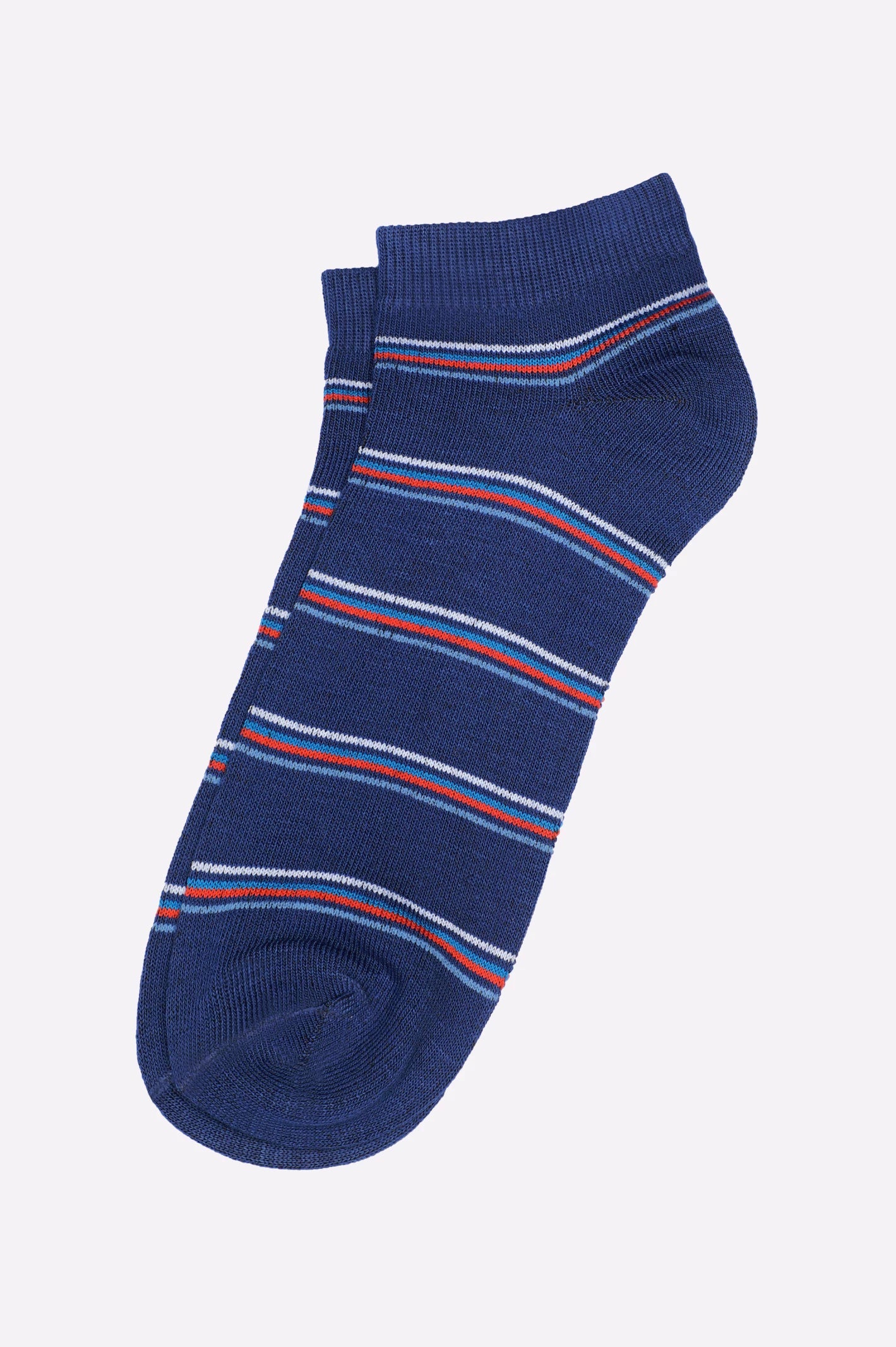 Blue Ankle Socks