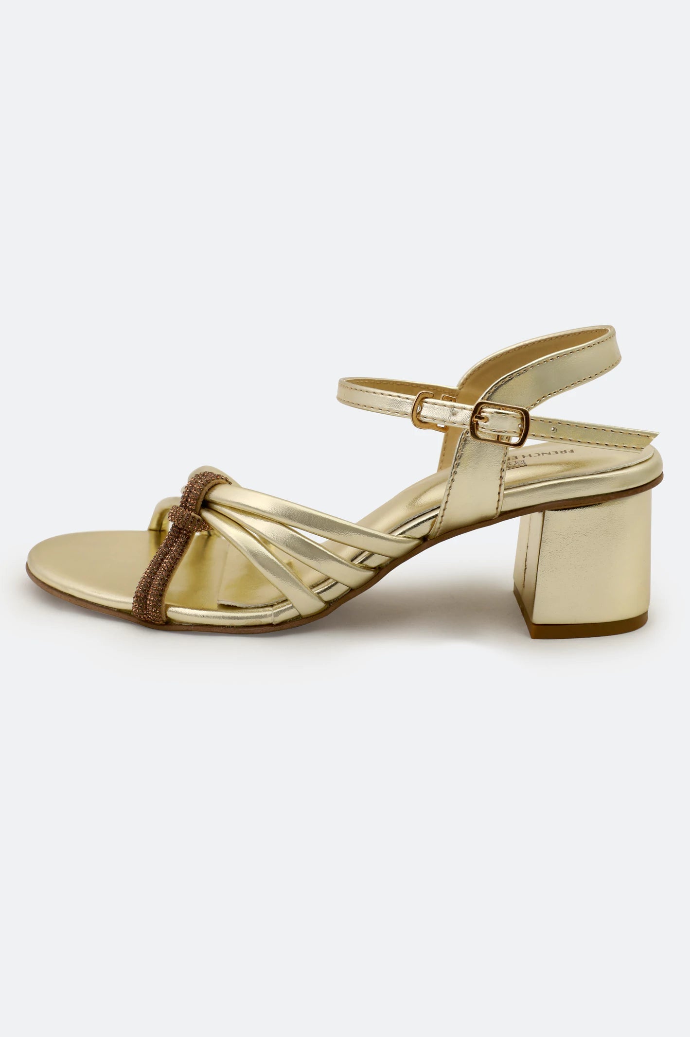 Golden Ladies Formal Heels