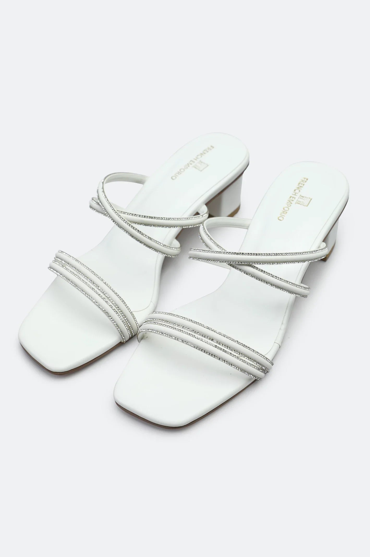 White Ladies Formal Heels