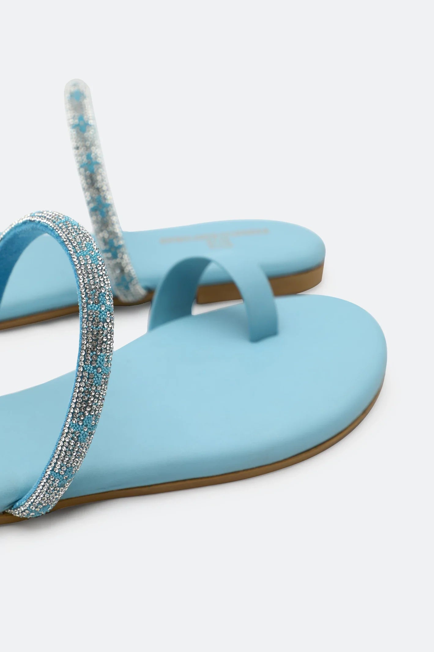 Turquoise Ladies Casual Slippers