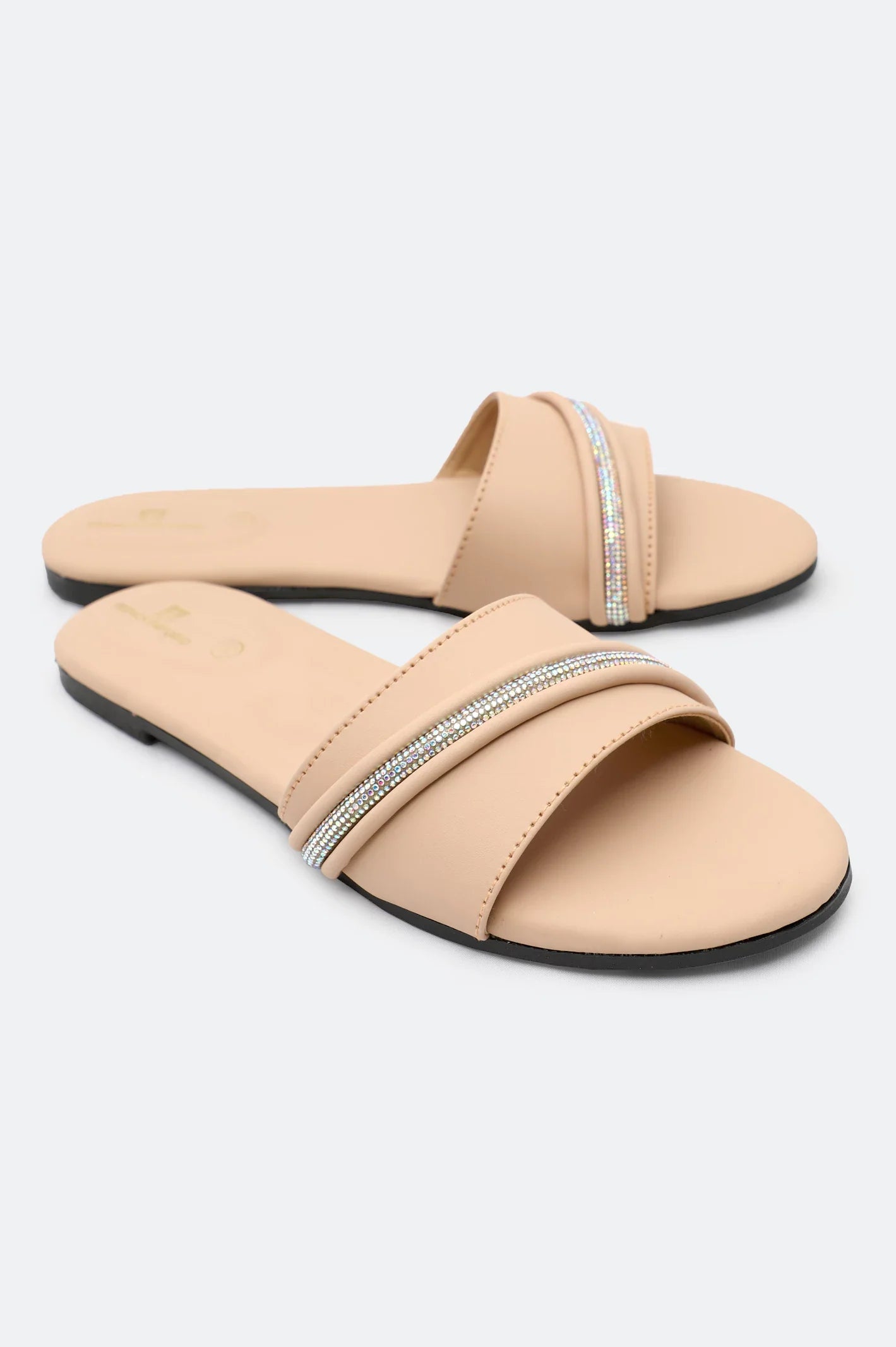 Peach Ladies Casual Slippers