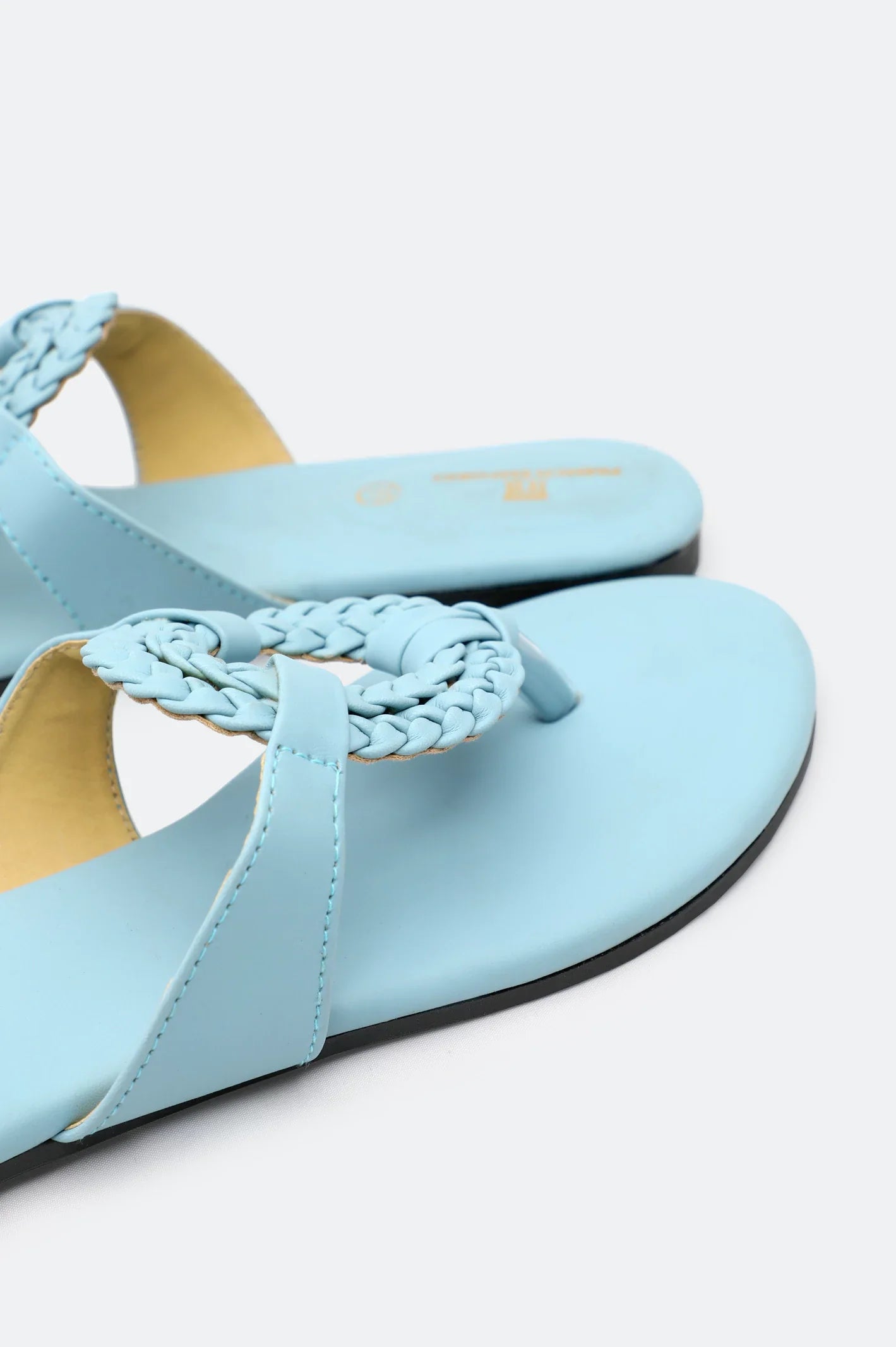 Turquoise Ladies Casual Slippers