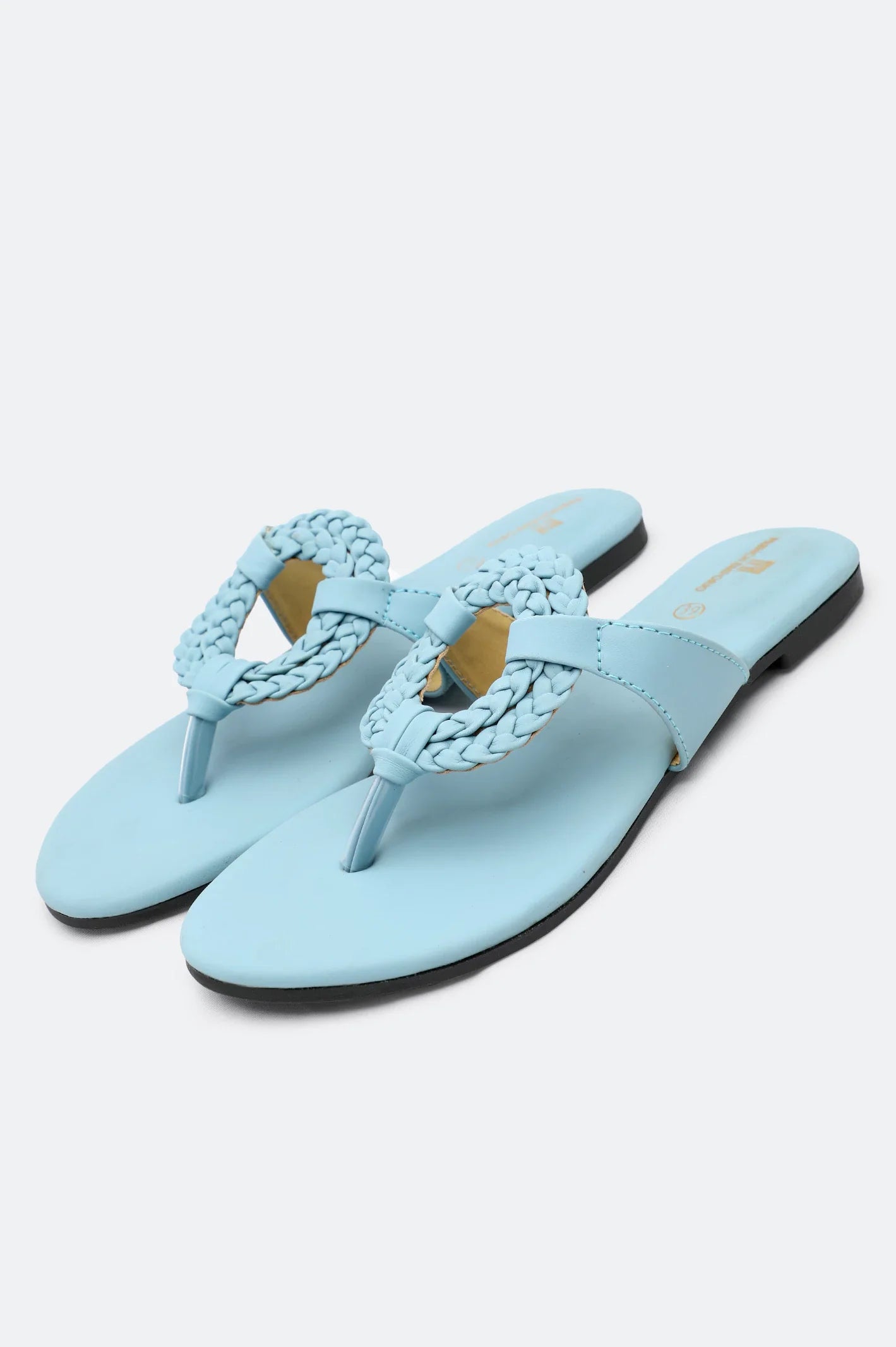 Turquoise Ladies Casual Slippers