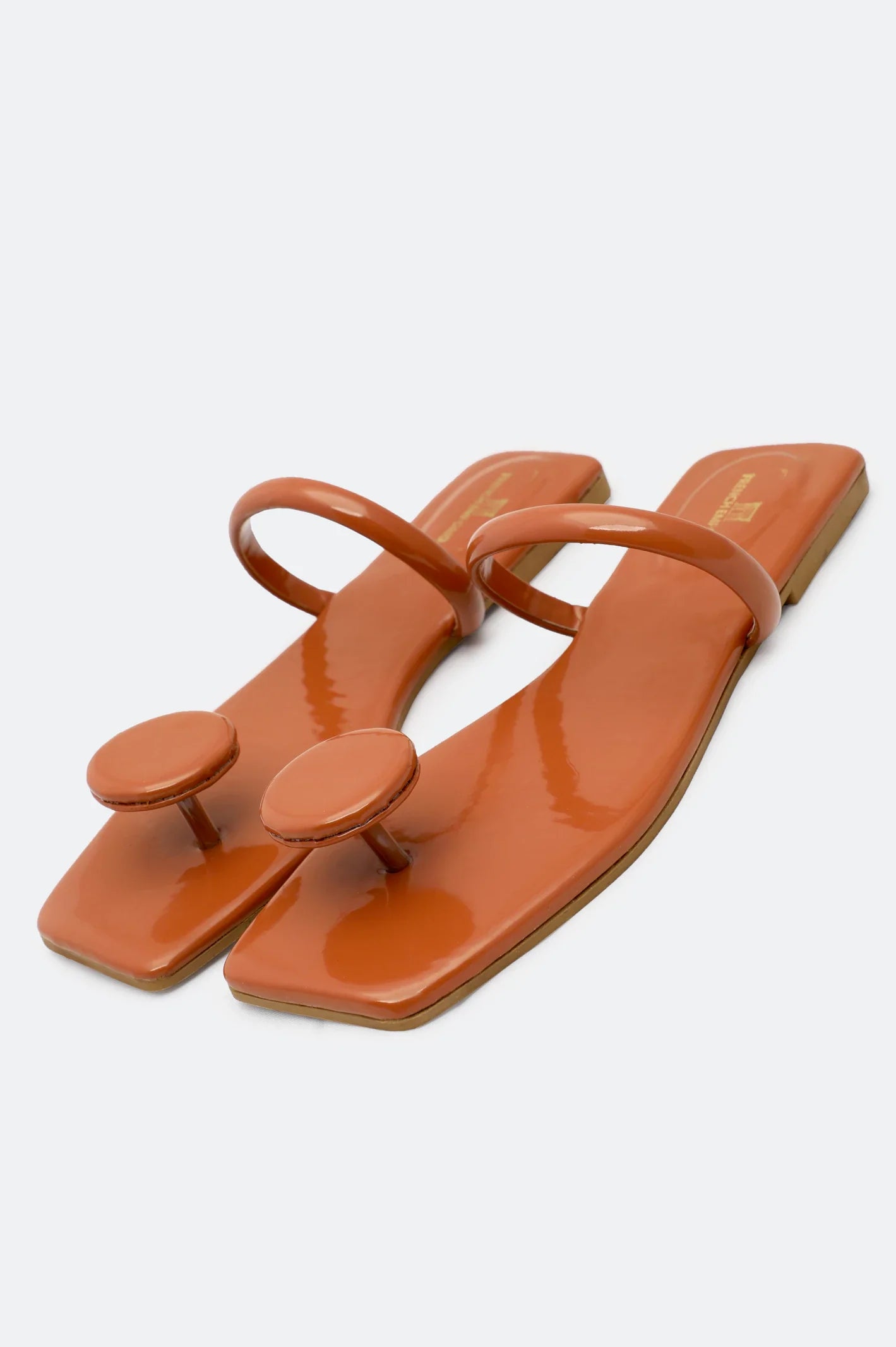 Brown Ladies Casual Slippers