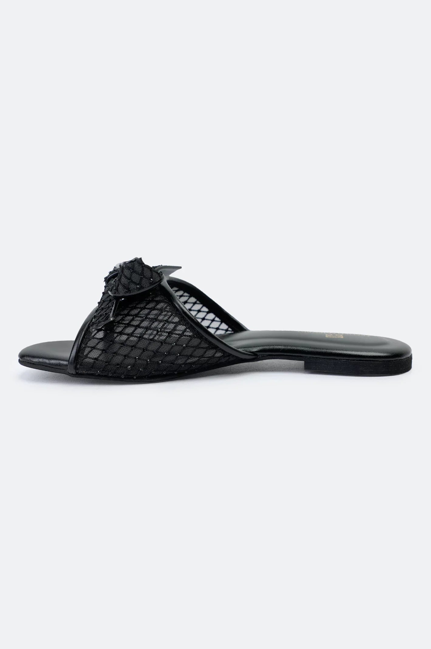 Ladies Black Formal Slippers