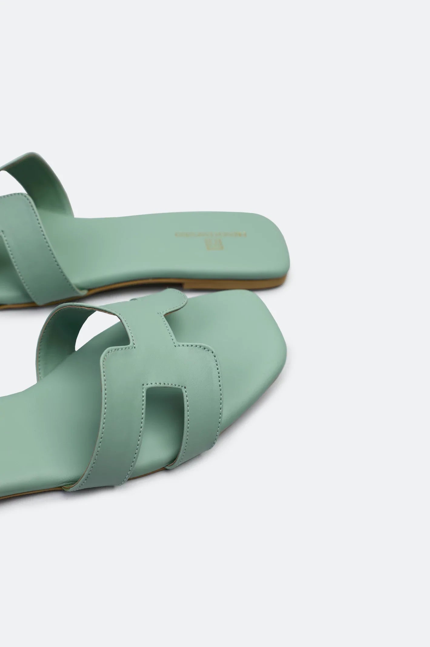 Sea Green Ladies Casual Slippers