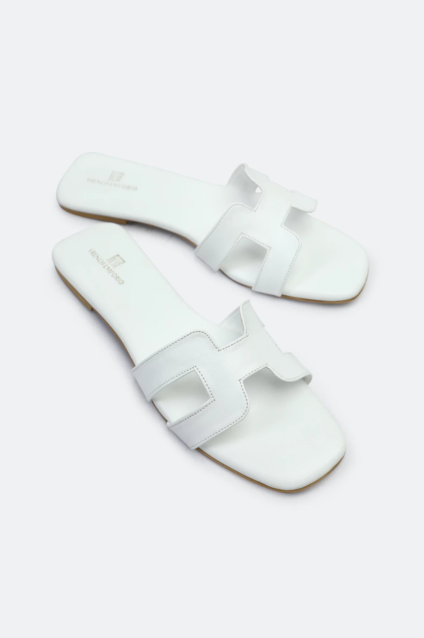 White Ladies Casual Slippers