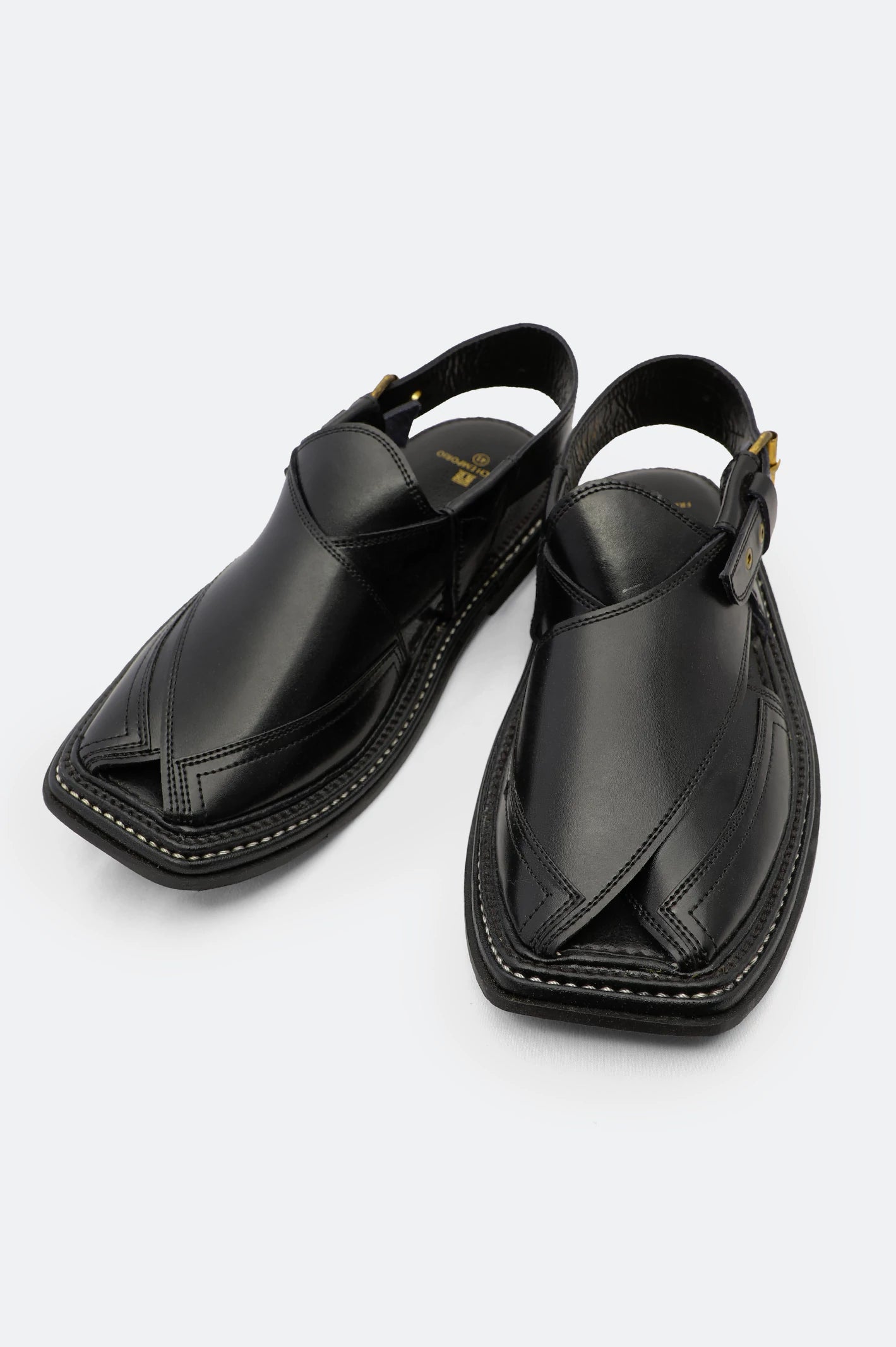 Black French Emporio Men's Sandals