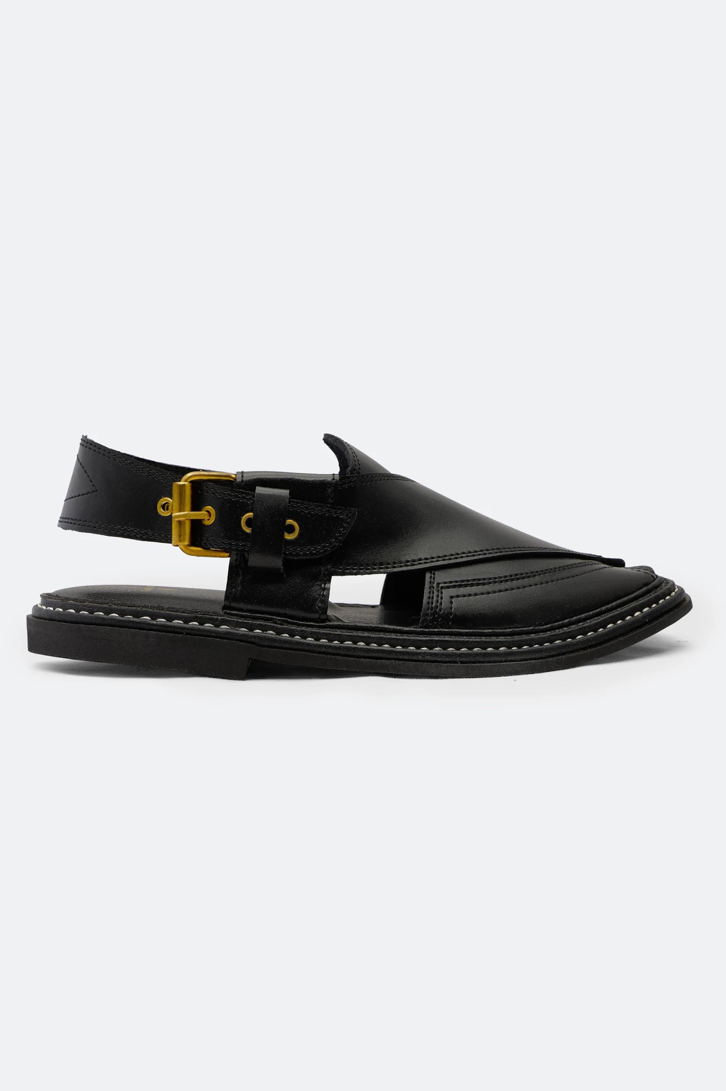 Black French Emporio Men's Sandals