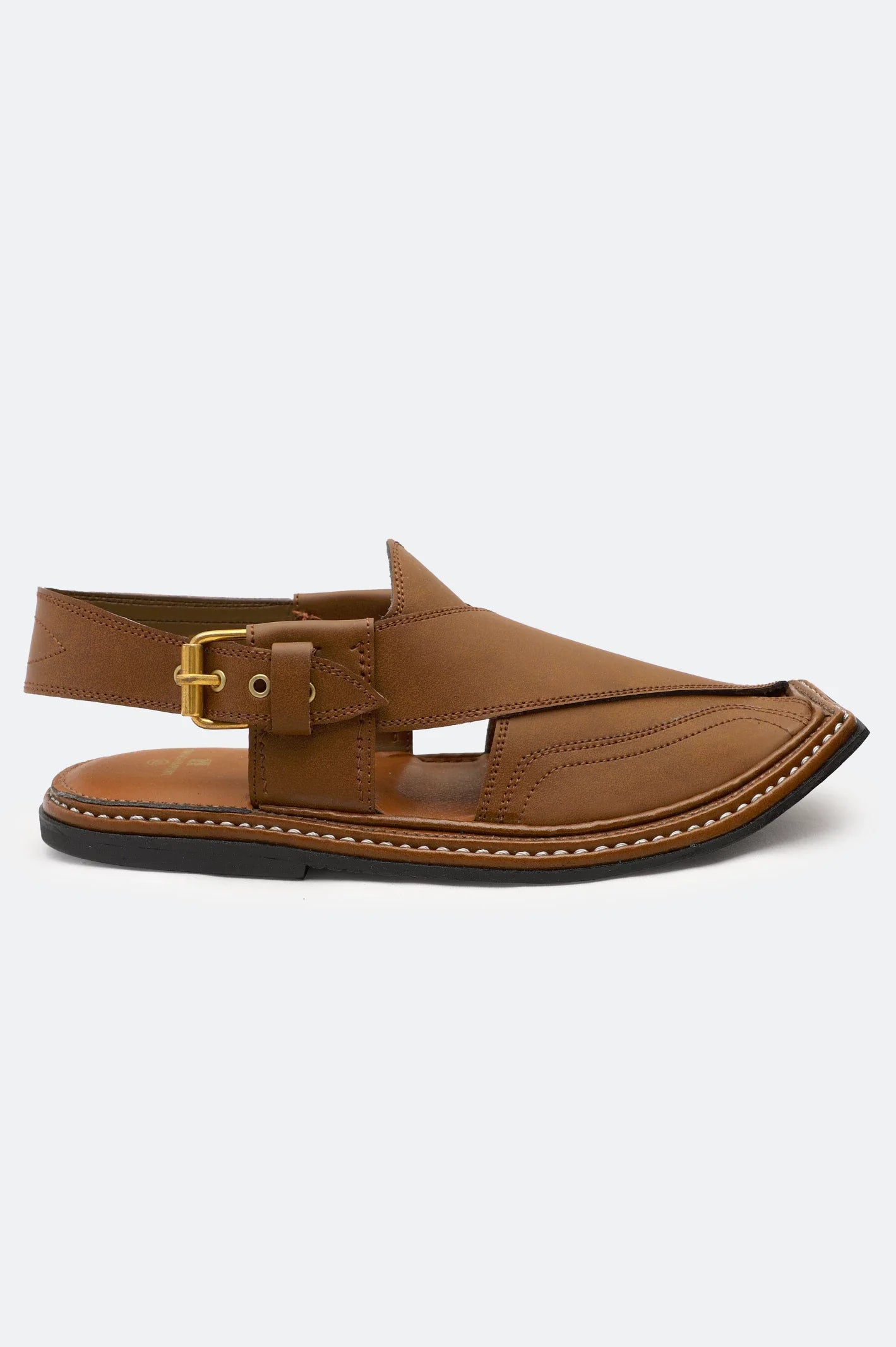 Tan Casual Peshawari Sandal