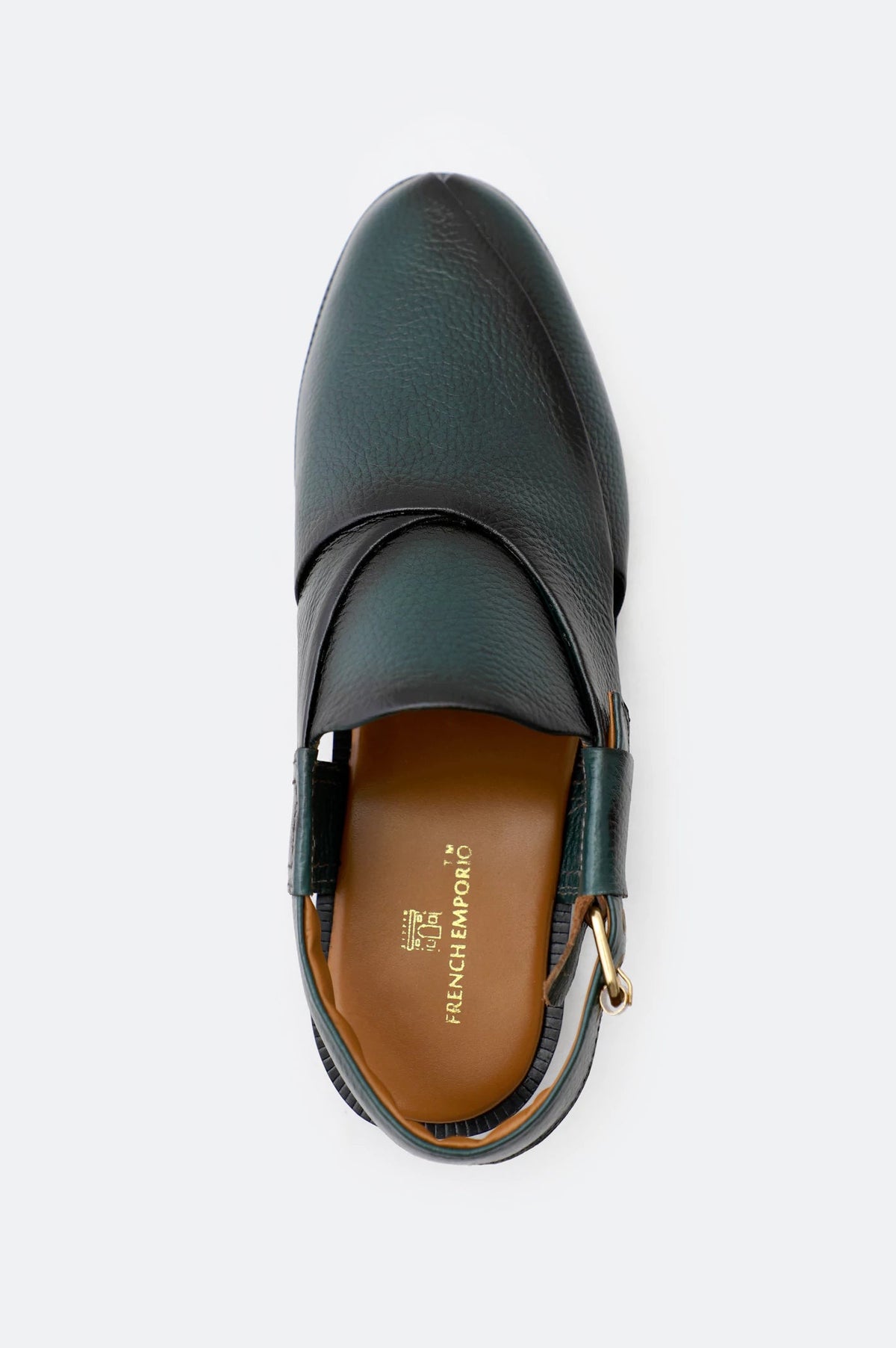 Green Casual Peshawari Sandal