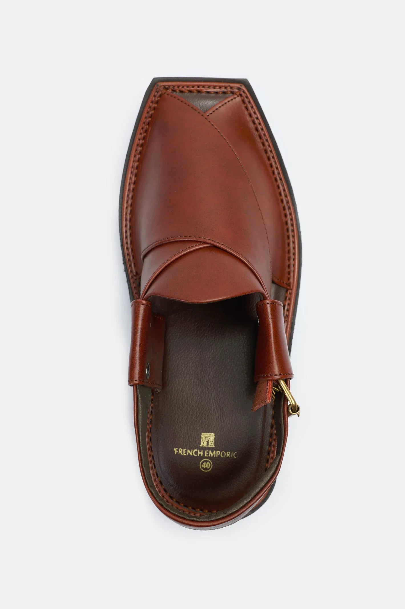 Tan Casual Peshawari Sandal