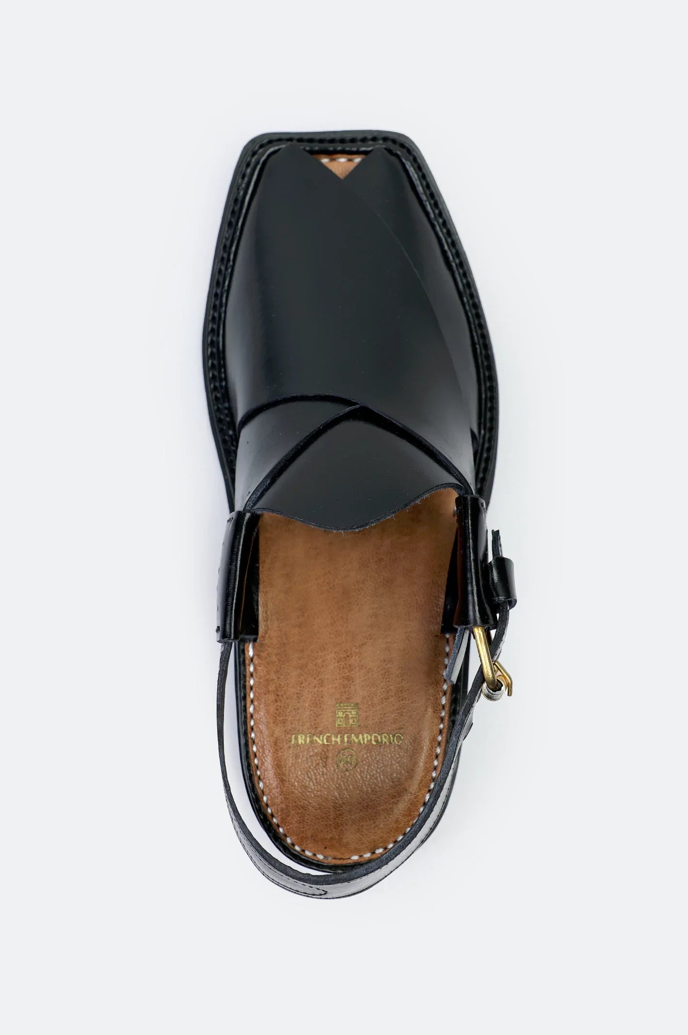 Black Casual Peshawari Sandal 9-6-26