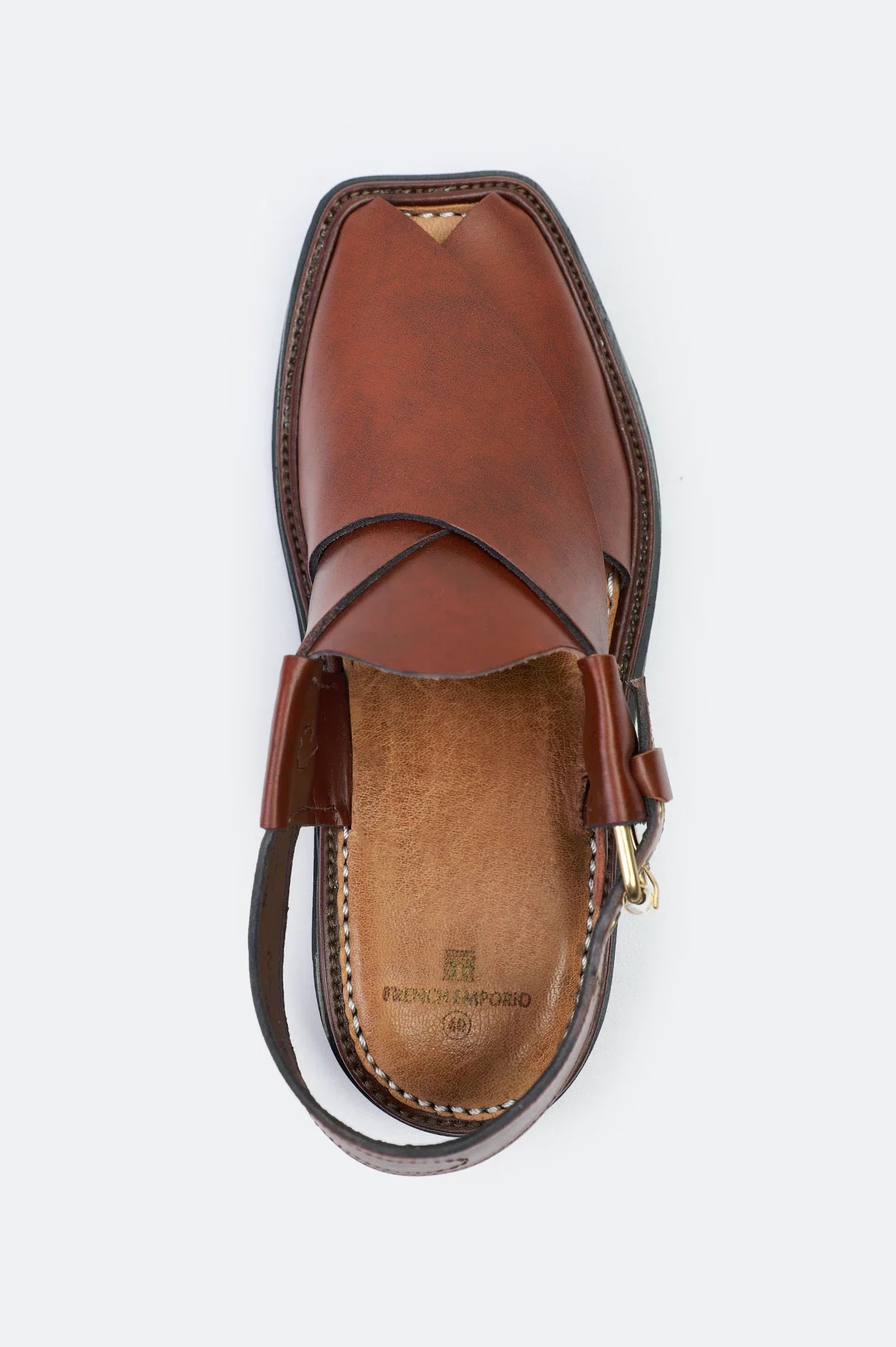 Tan Casual Peshawari Sandal
