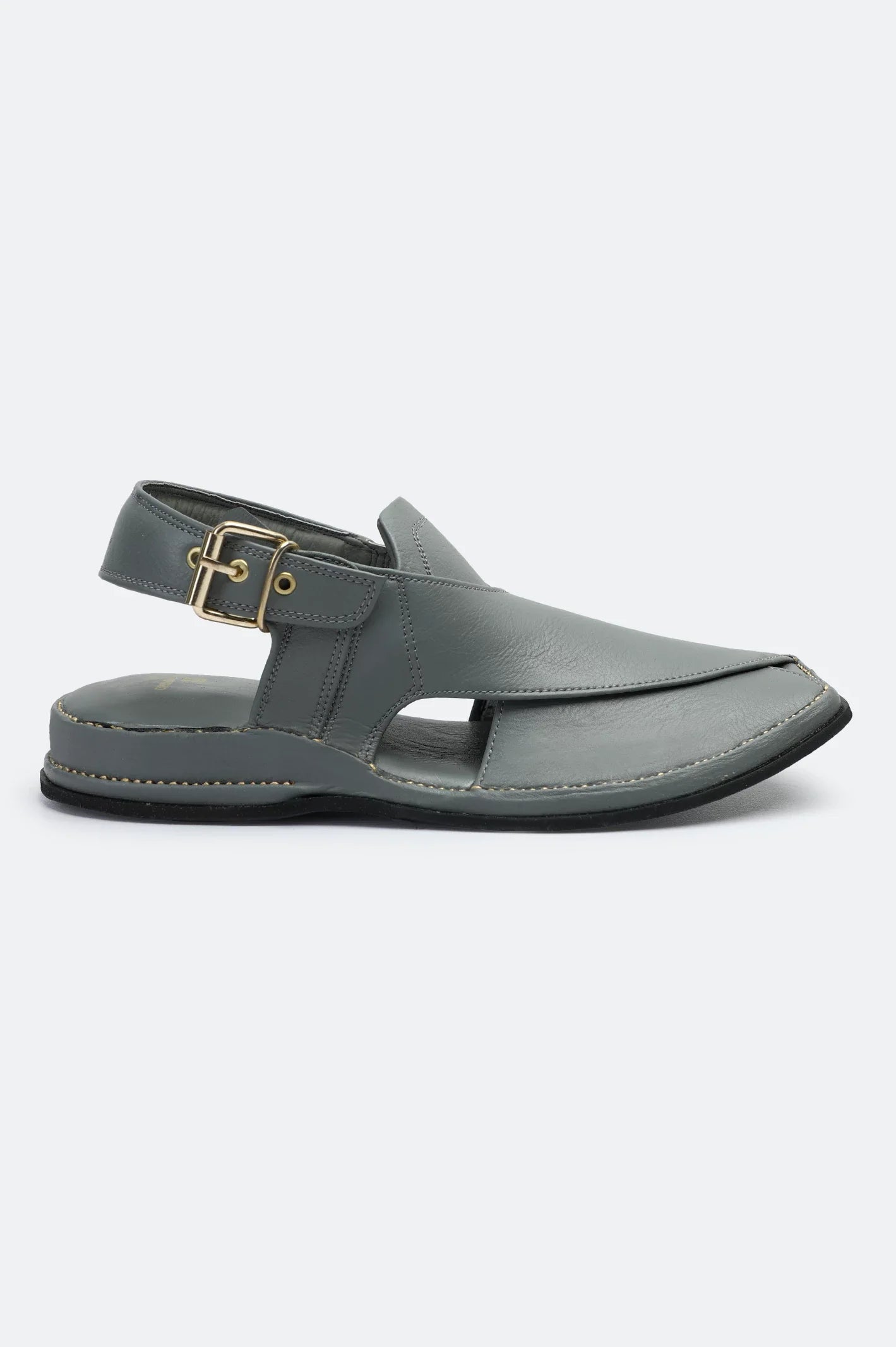 Grey Casual Peshawari Sandal