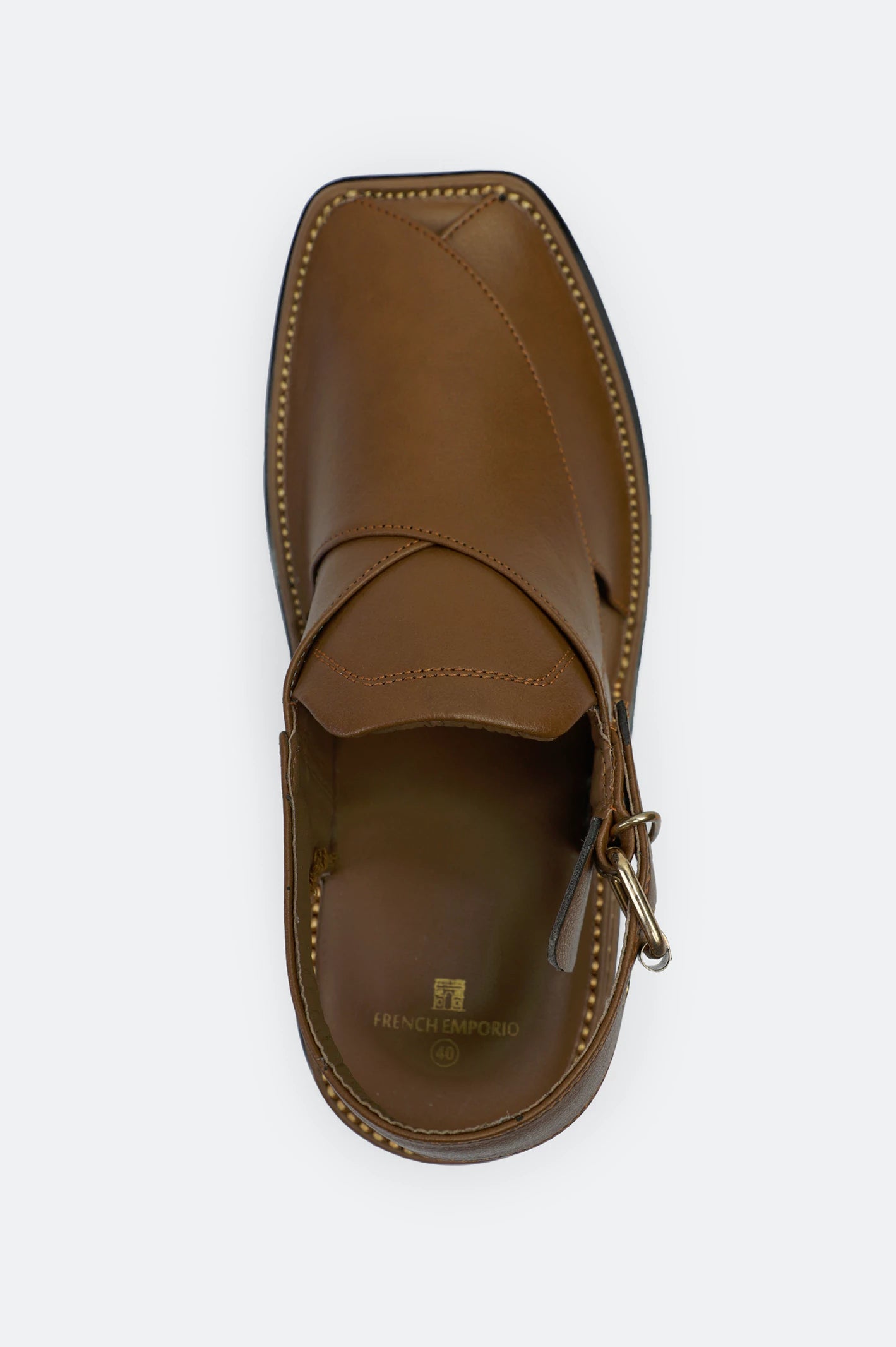 Mustard Casual Peshawari Sandal