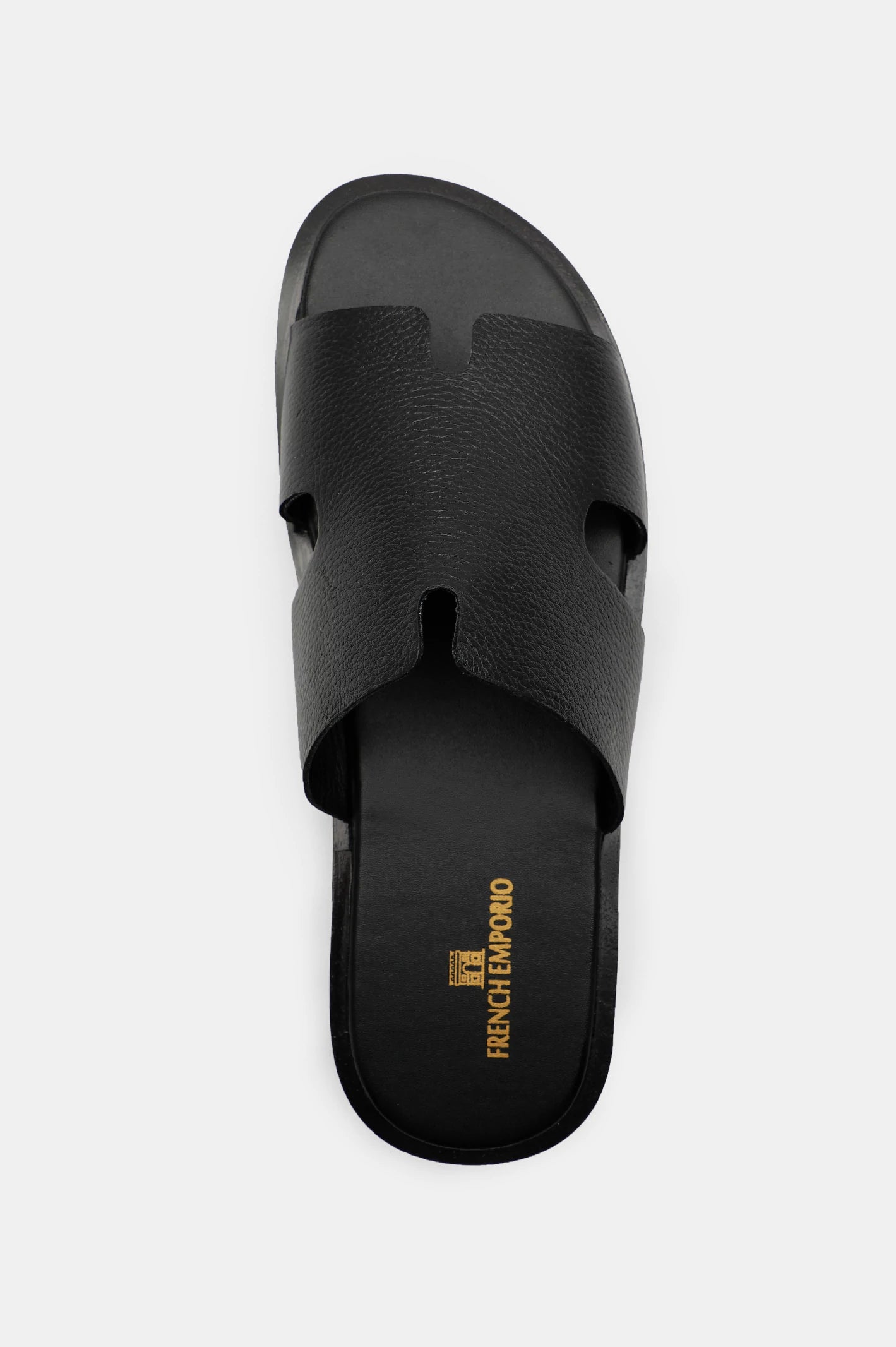 Black Slippers For Men