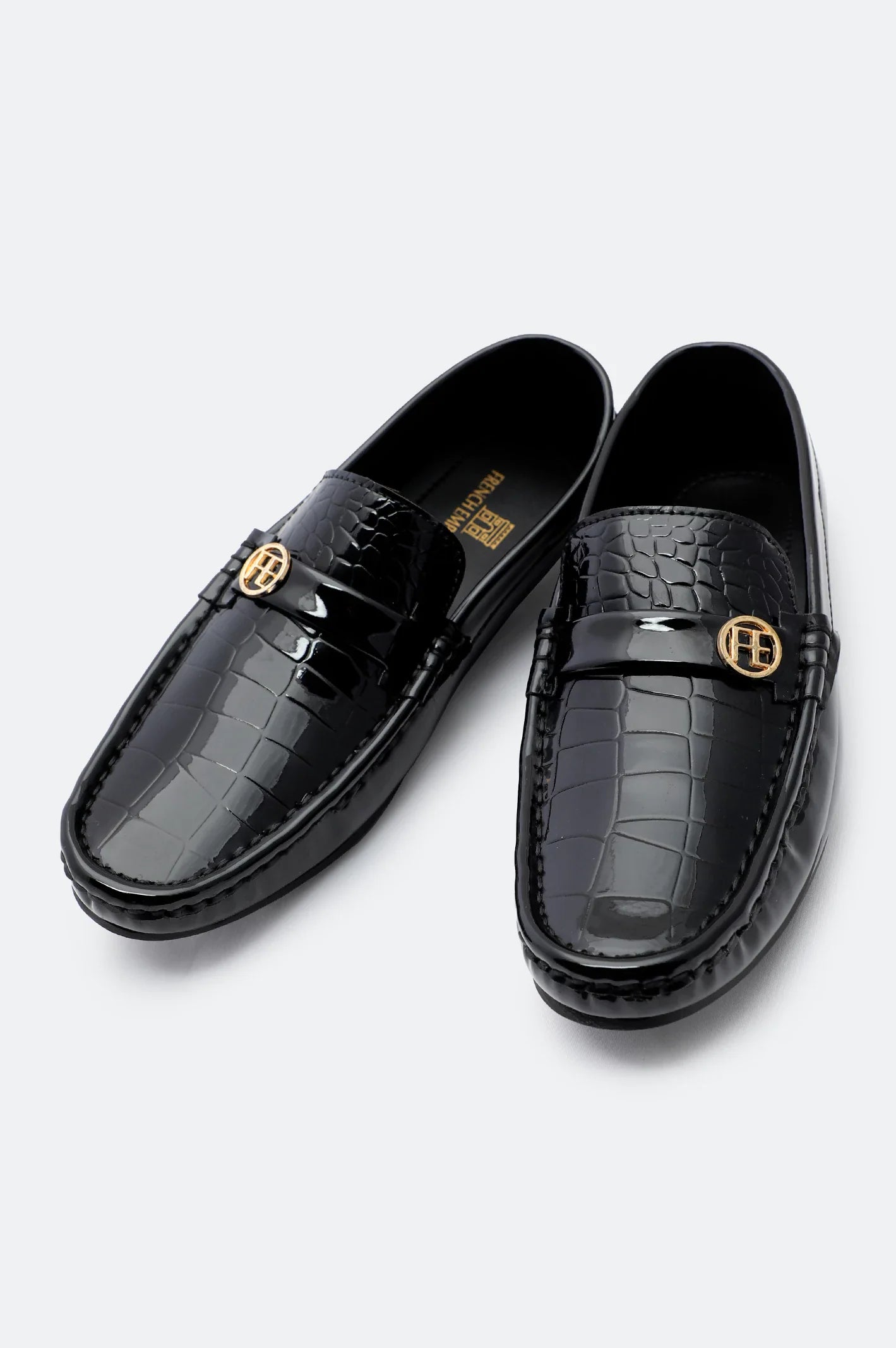 Black Casual Mocassins Shoes